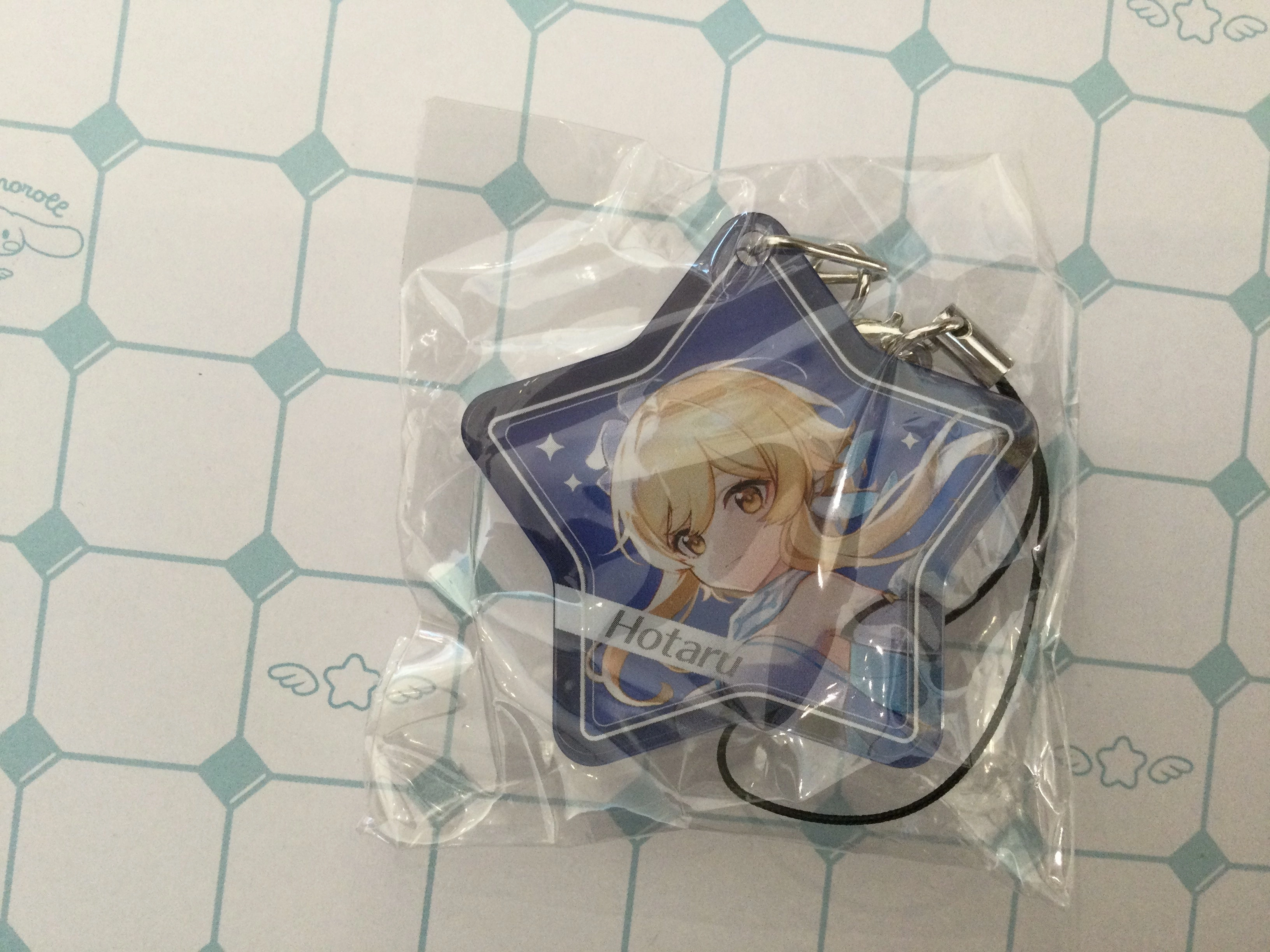 Conservation Grade Anime Object Genshin Impact Characters Thick Acrylic Keychain 8 Pieces Set (In-stock)