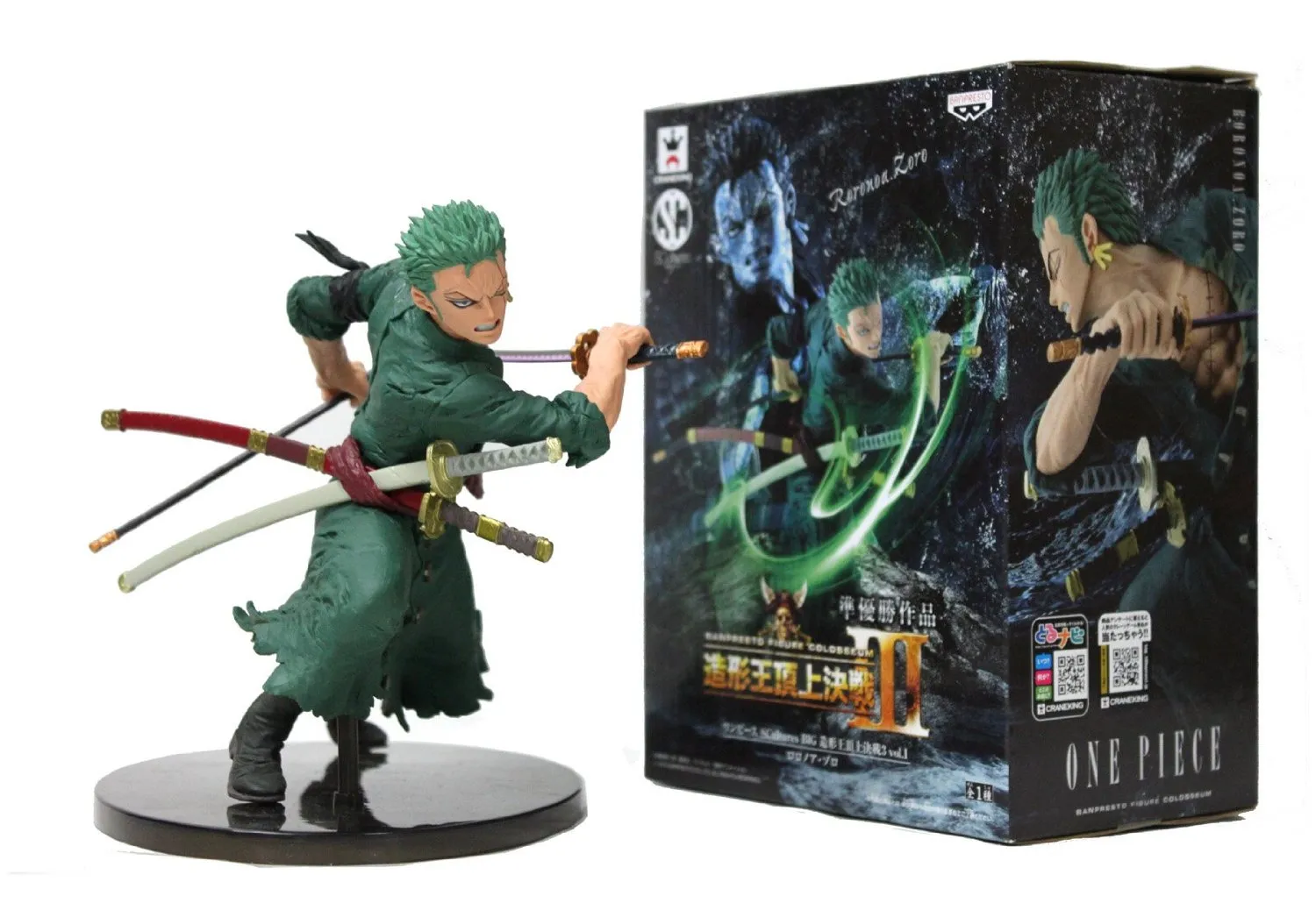 Personalized Gift Roronoa Zoro SCultures Figure Colosseum 3 vol.1 One Piece
