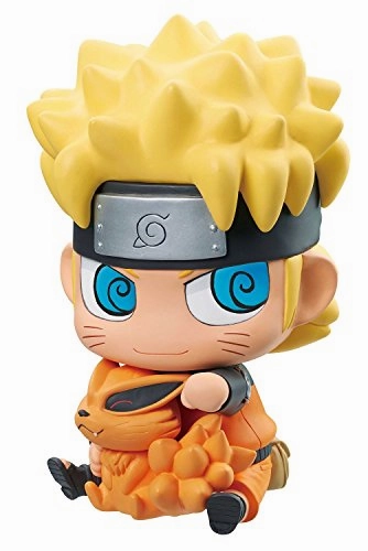Anime Art Miniature Piece Megahouse Naruto Shippuden: Naruto and Kurama Chimimega Bank