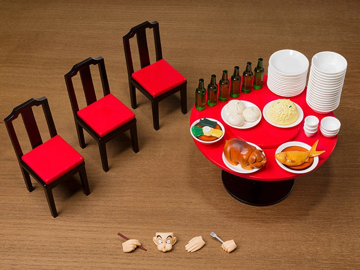 Art Deco S.H. Figuarts Dragon Ball  Z Son Goku Eating (Harahachibunme) Scene Set