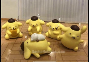 Pom Pom Purin Enjoy Life Figure 5 Pieces Set (In-stock) Art Piece