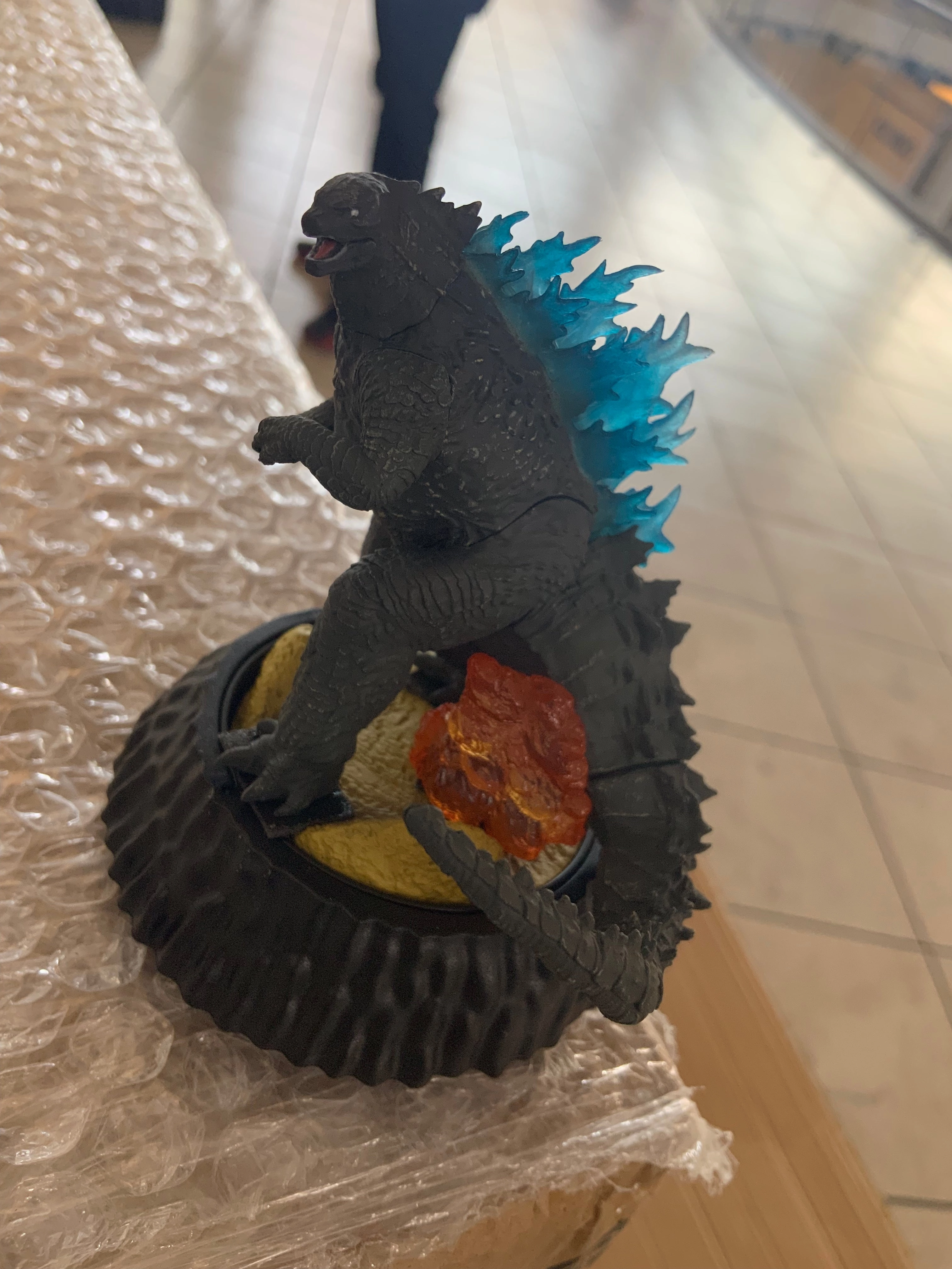 Godzilla High Grand Real Figure 4 Pieces Set (In-stock) Movie Character Bird Sculpture