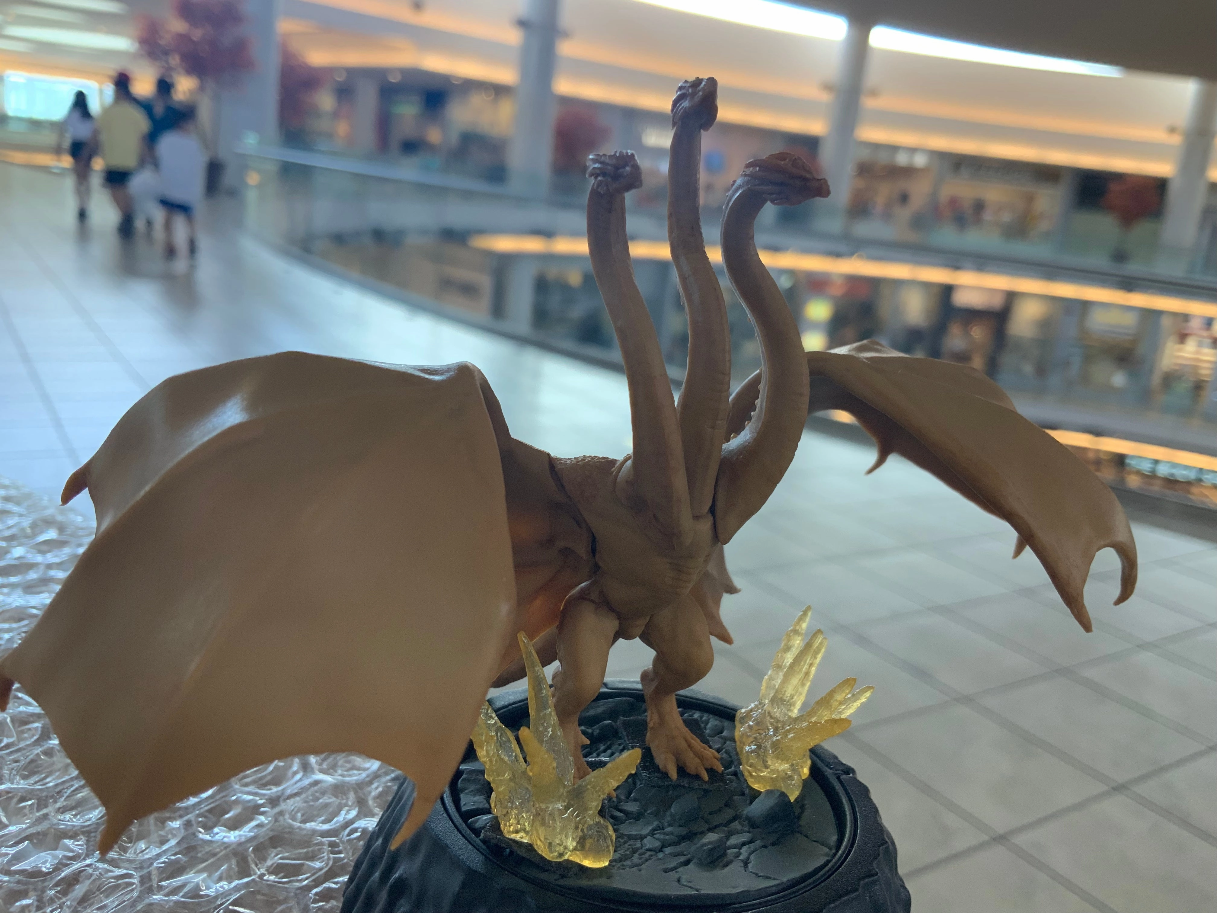 Gold Leaf Viking Statue Godzilla High Grand Real Figure 4 Pieces Set (In-stock)