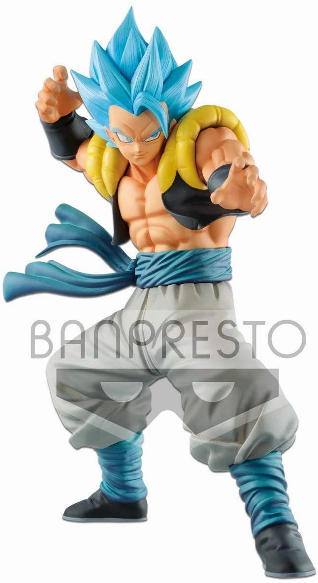 Gogeta Blue Ichiban Kuji Dragon Ball Super The 20th Film Dragon Ball Super Broly - Banpresto Cross Culture Polymer Clay
