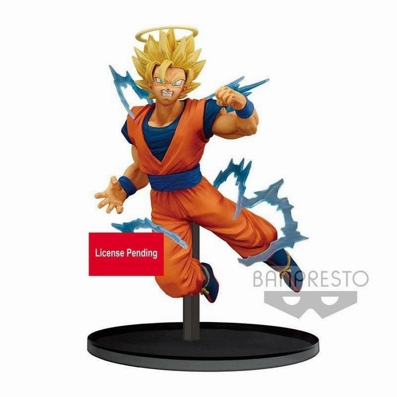 Dragon Ball Z Dokkan Battle - Son Goku SSJ2 Anime Art Anatomy Figure