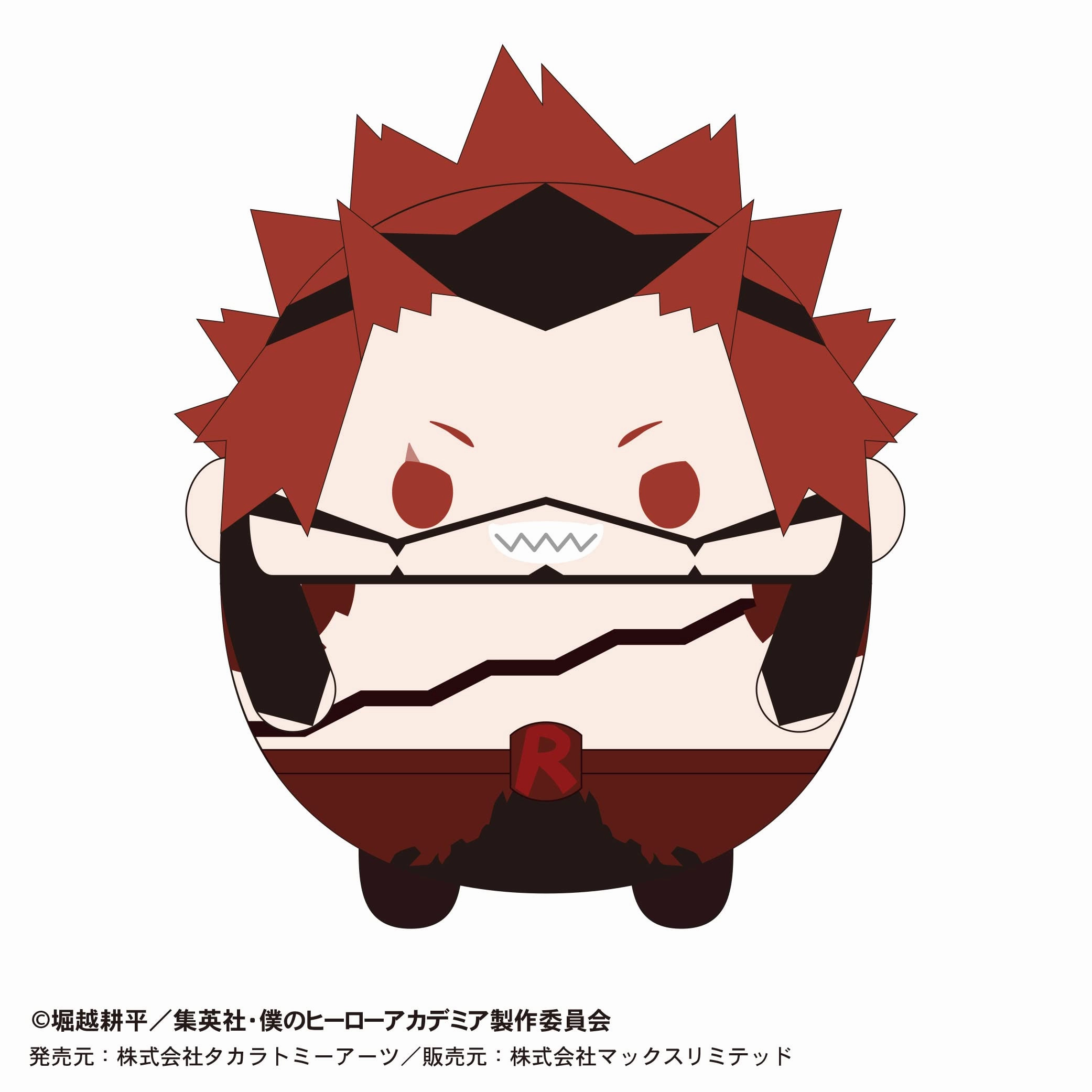 Jungle Beast Art Product HA-28 "My Hero Academia" Fuwakororin (M Size) 3 C Kirishima Eijiro