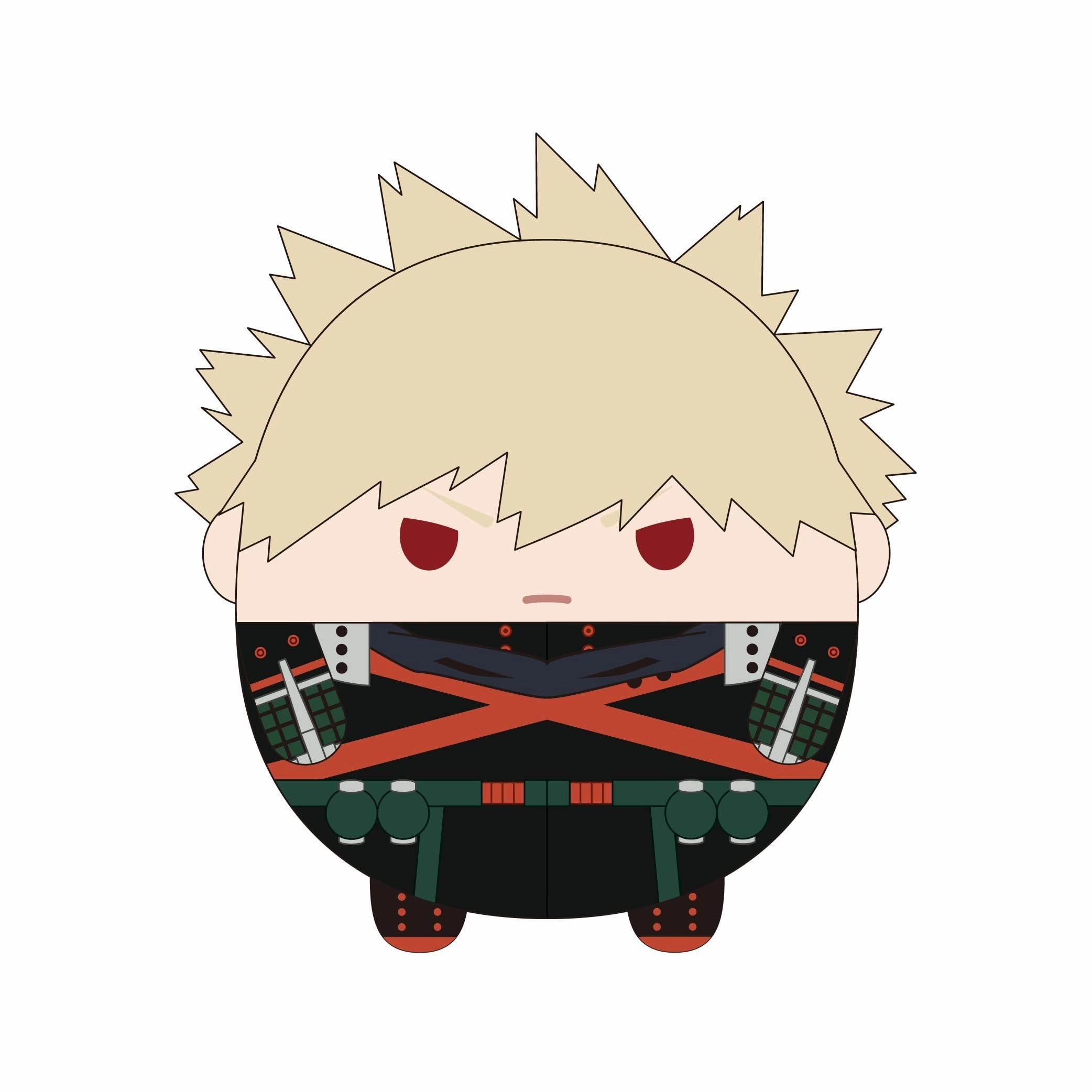 HA-45 "My Hero Academia" Fuwakororin Big 7 B Bakugo Katsuki 3D printed