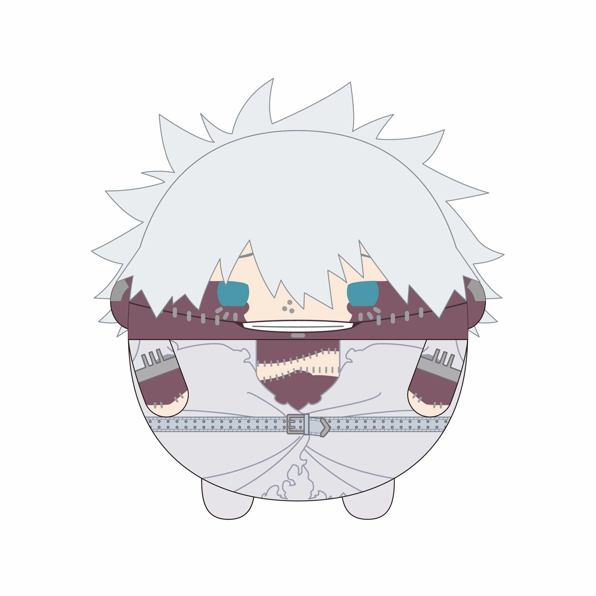 HA-45 "My Hero Academia" Fuwakororin Big 7 E Dabi Pewter Figure