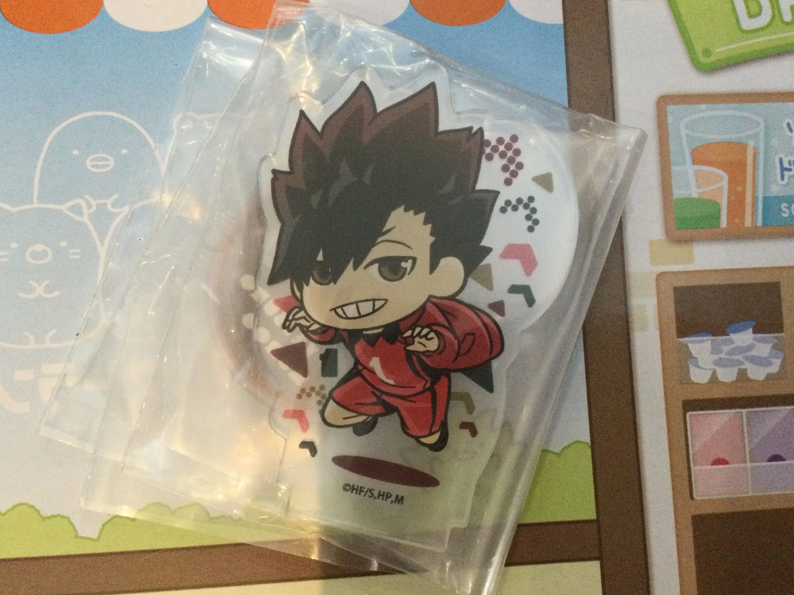 Hand Sculpted Haikyuu Characters Chibi Acrylic Stand 5 Pieces Set (In-stock)