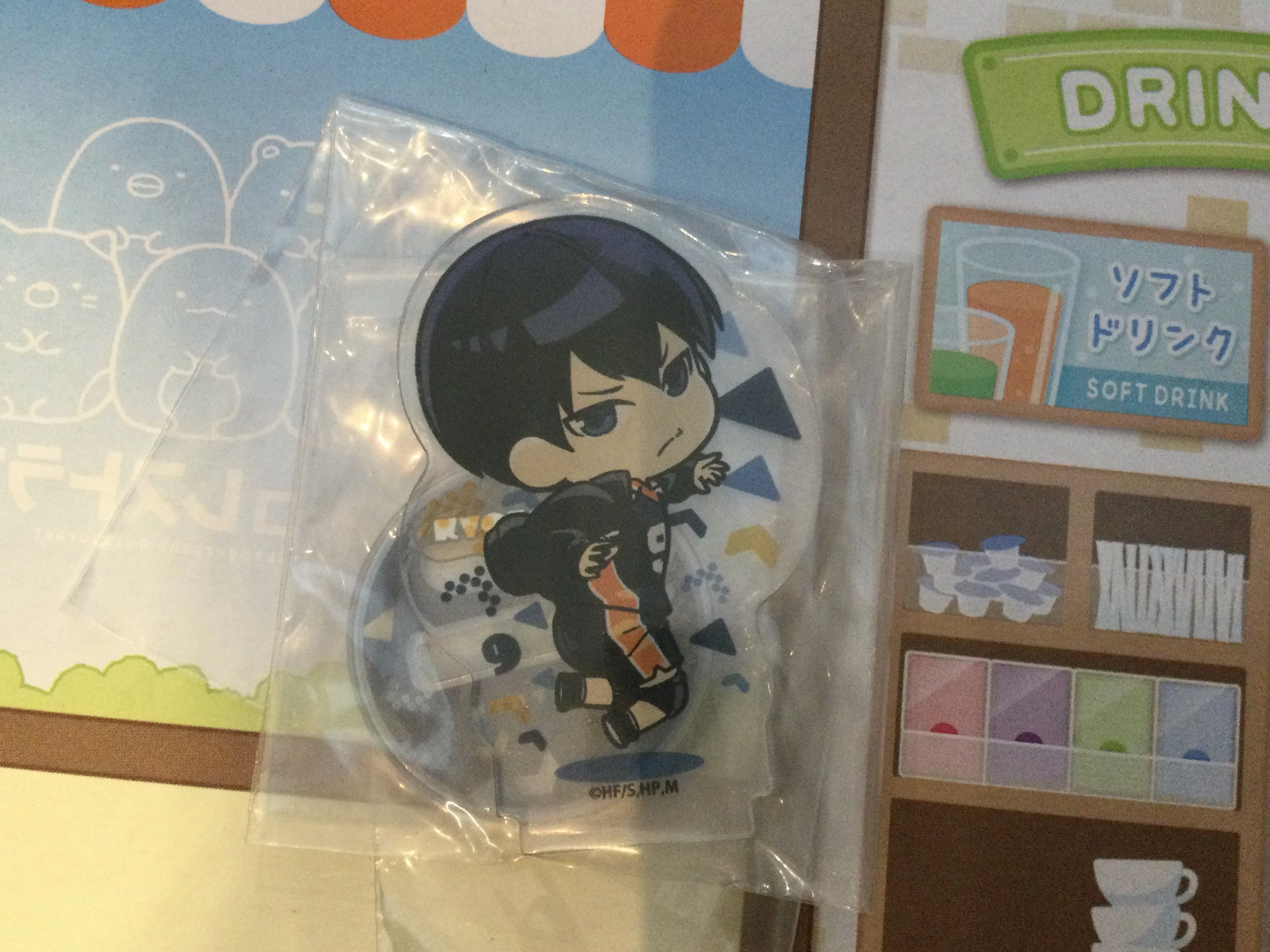 Interactive Exhibit Literary Figure Haikyuu Characters Chibi Acrylic Stand 5 Pieces Set (In-stock)