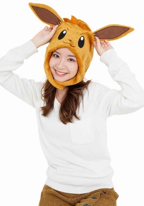 Exhibition Ready Movie Goods Hat | Pok??mon | Eevee | SAZAC Kigurumi