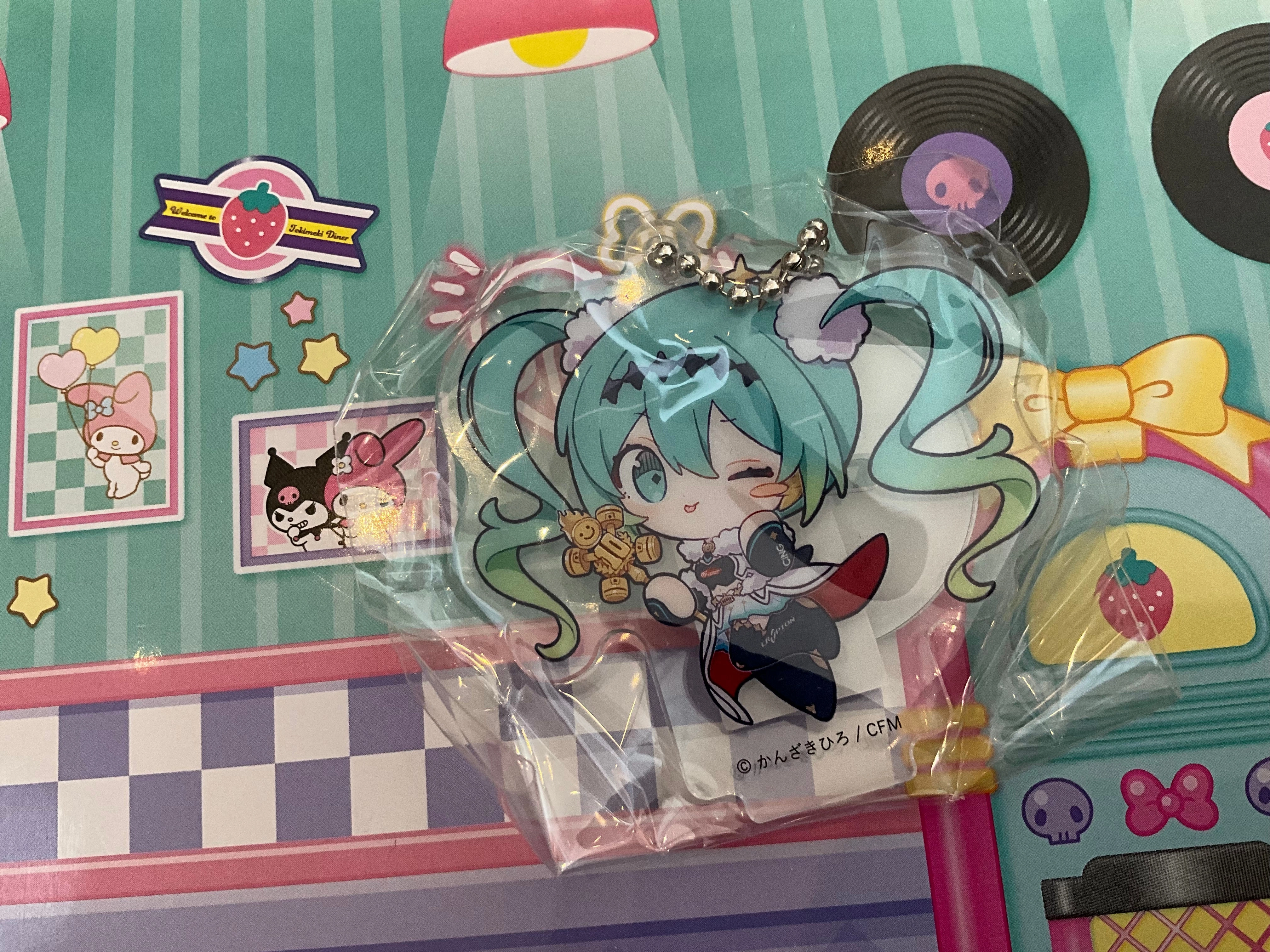 Collectible Merchandise PVC Hobby Hatsune Miku Racing Miku Mini Acrylic Stand Vol.2 7 Pieces Set (In-stock)