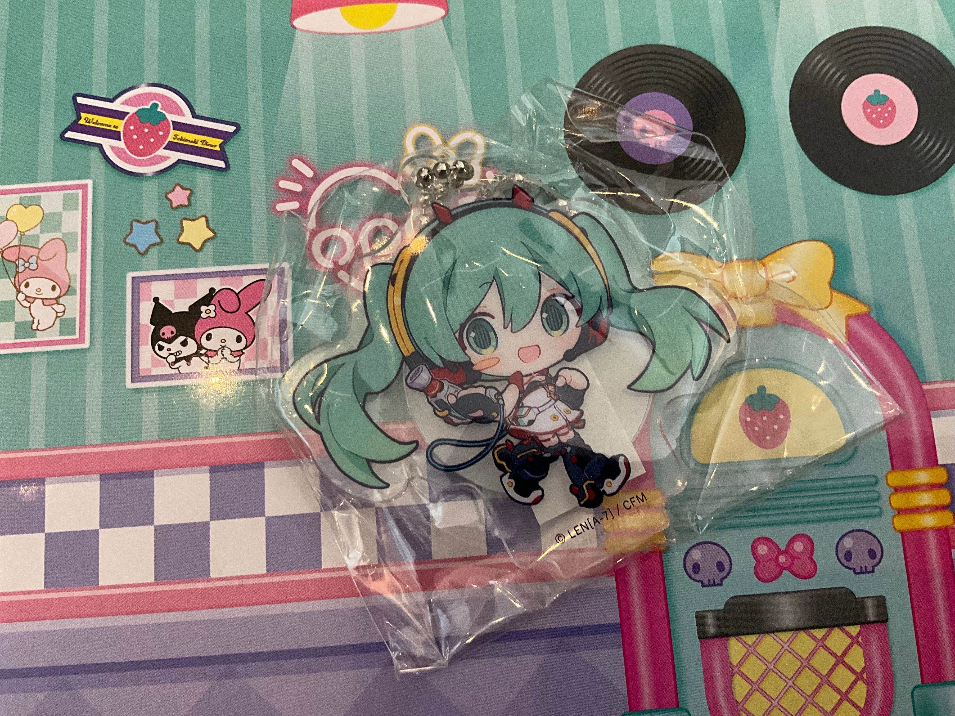 Hatsune Miku Racing Miku Mini Acrylic Stand Vol.2 7 Pieces Set (In-stock) Display Piece Classical Statue