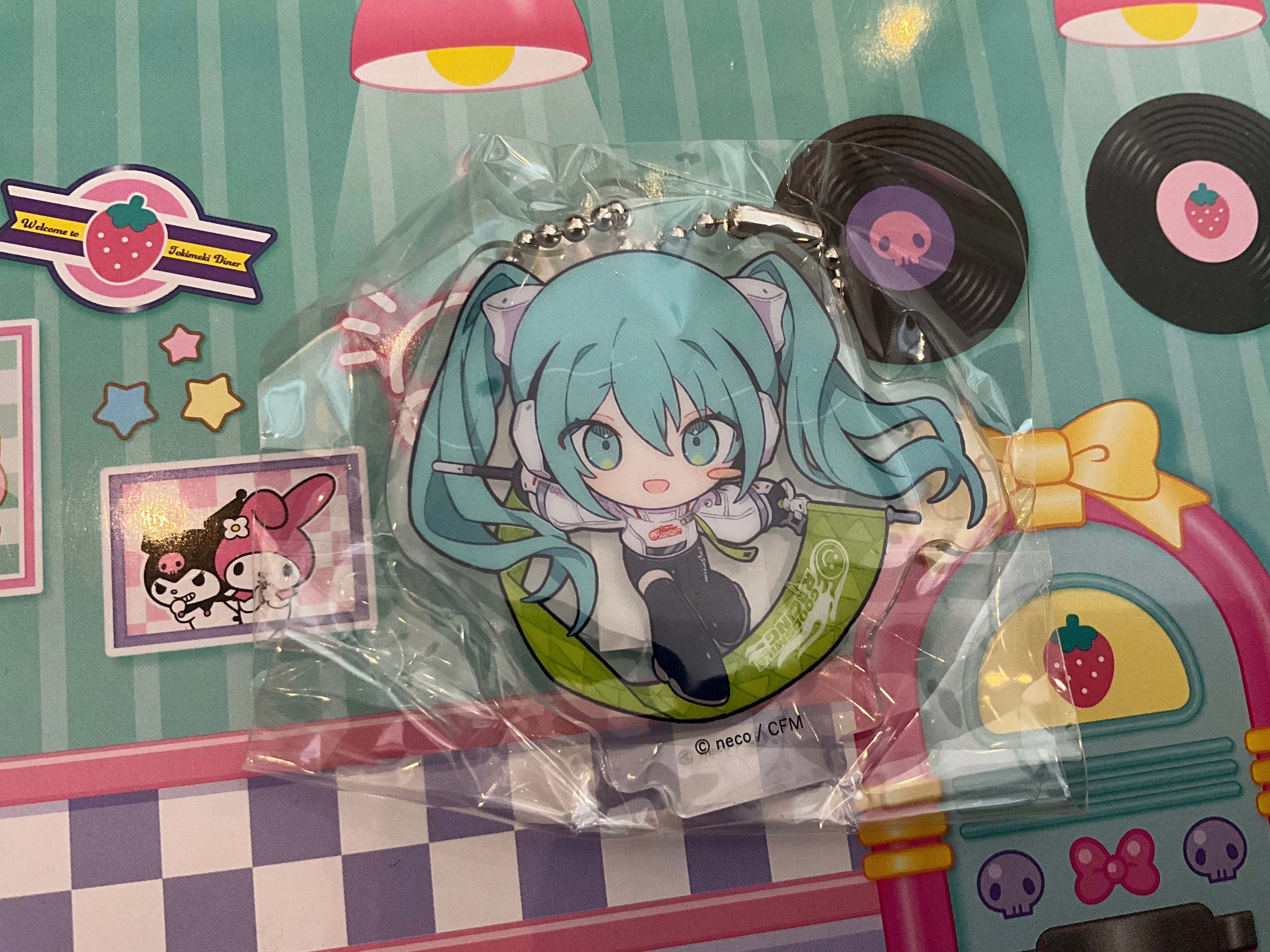 Sports Figure Hatsune Miku Racing Miku Mini Acrylic Stand Vol.2 7 Pieces Set (In-stock)
