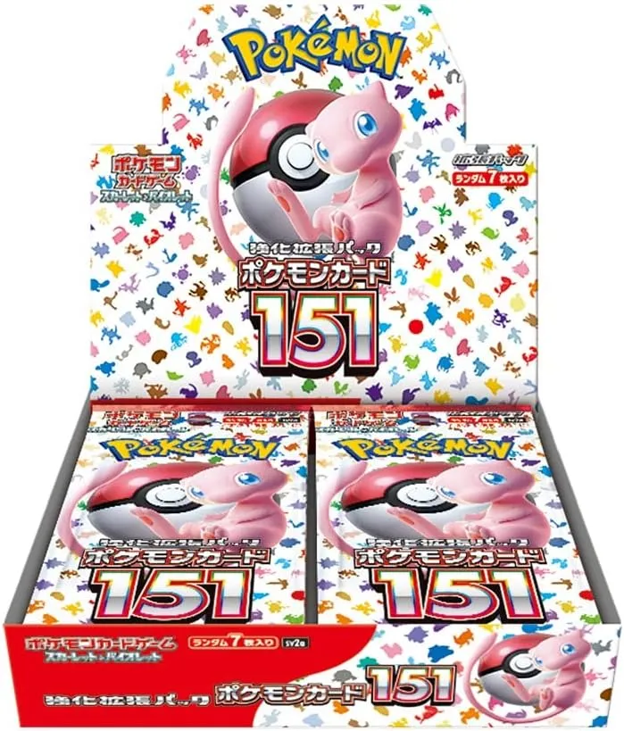 "Pokemon Card Game Scarlet & Violet" Strengthening Expansion Pack Pokemon Card 151 BOX Hidden Pack Series