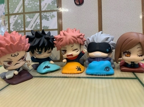 Recycled plastic Jujutsu Kaisen Sleeping Mini Figure Vol.1 5 Pieces Set (In-stock)