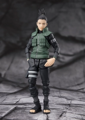Chibi Style S.H. Figuarts Naruto Shippuden Shikamaru Nara (Brilliant Strategist) Action Figure