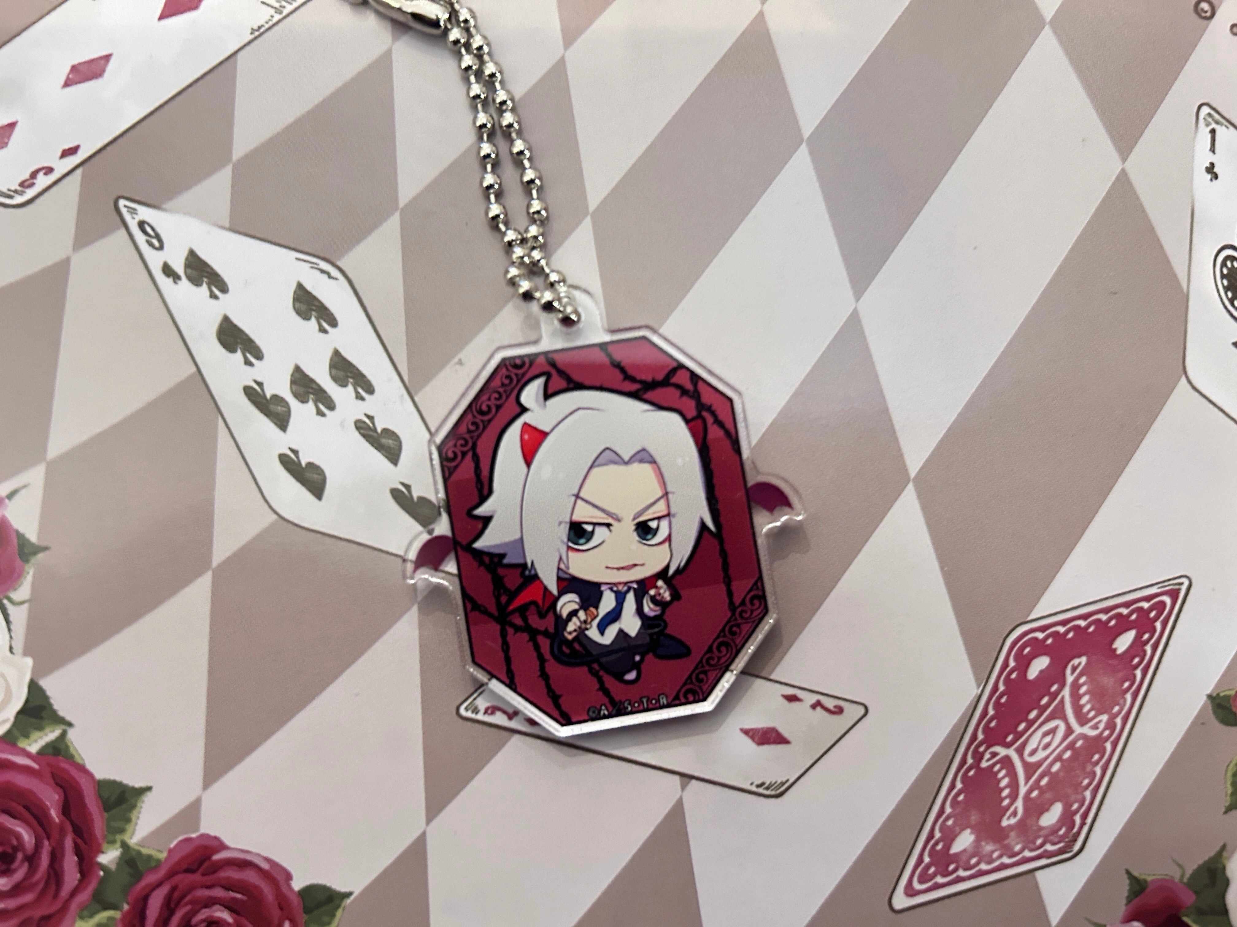 Hitman Reborn Characters Halloween Acrylic Keychain 12 Pieces Set (In-stock) Display Piece