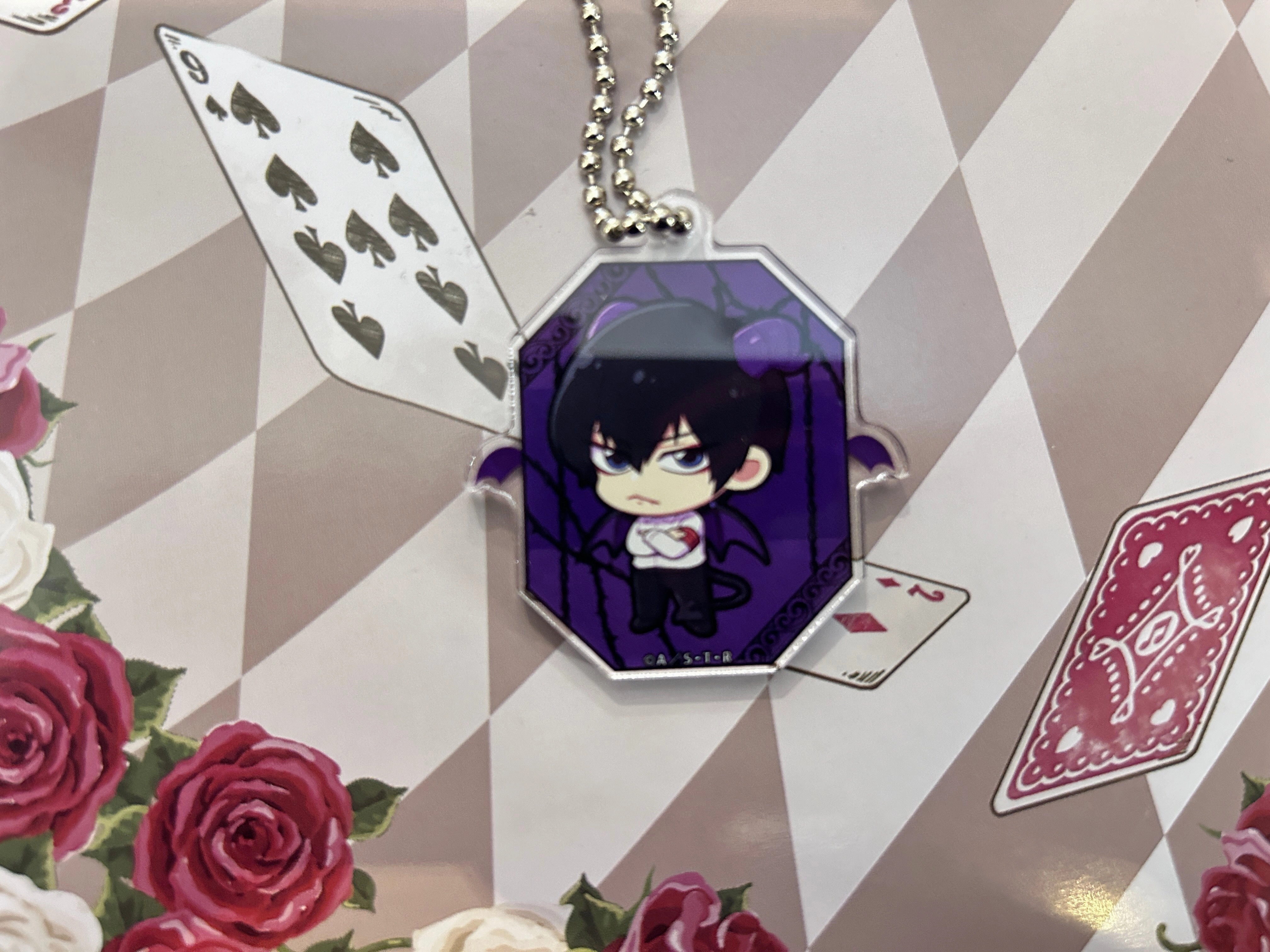 Vinyl Product Hitman Reborn Characters Halloween Acrylic Keychain 12 Pieces Set (In-stock)