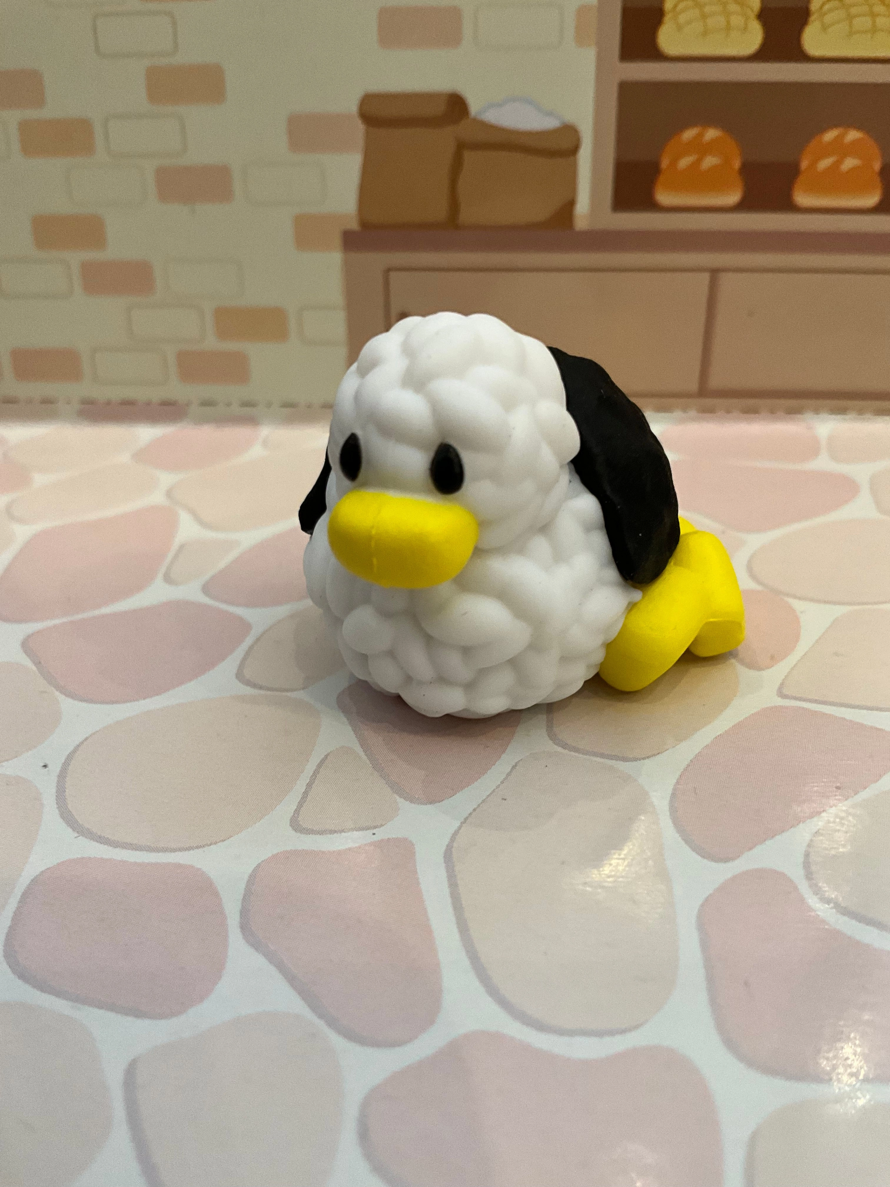 Hoka Hoka Zoo Onigiri Animals Eraser Figure 5 Pieces Set (In-stock) Film Character