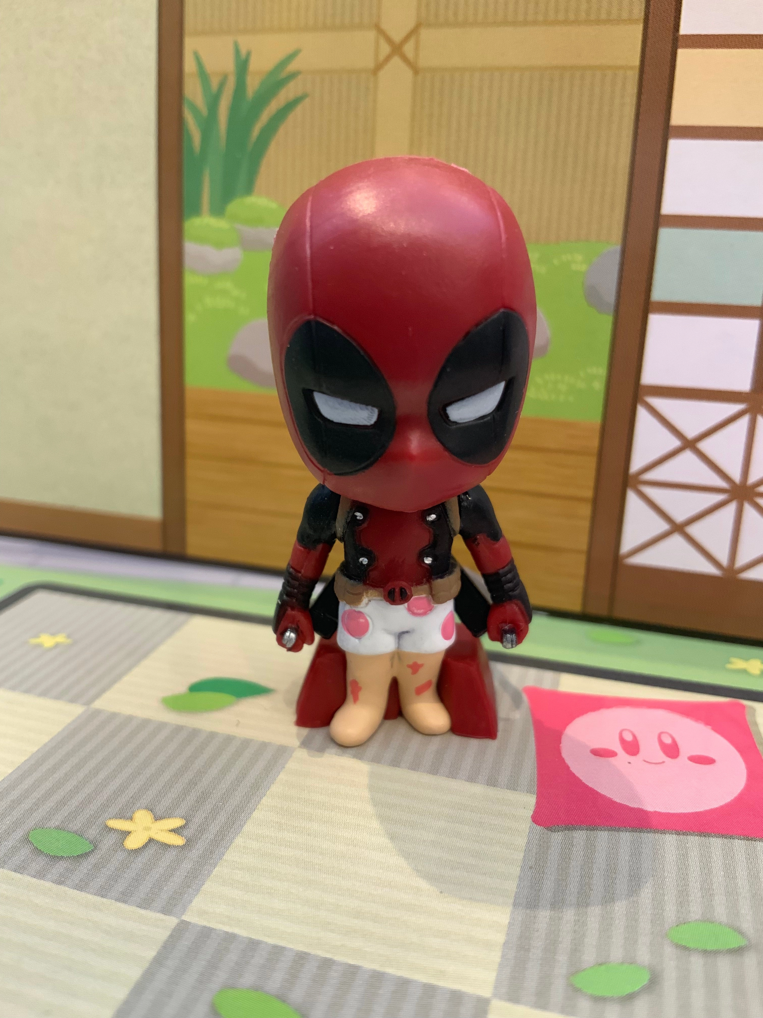Swapable Head Takara Tomy Marvel Deadpool Figure 5 Pieces Set (In-stock)