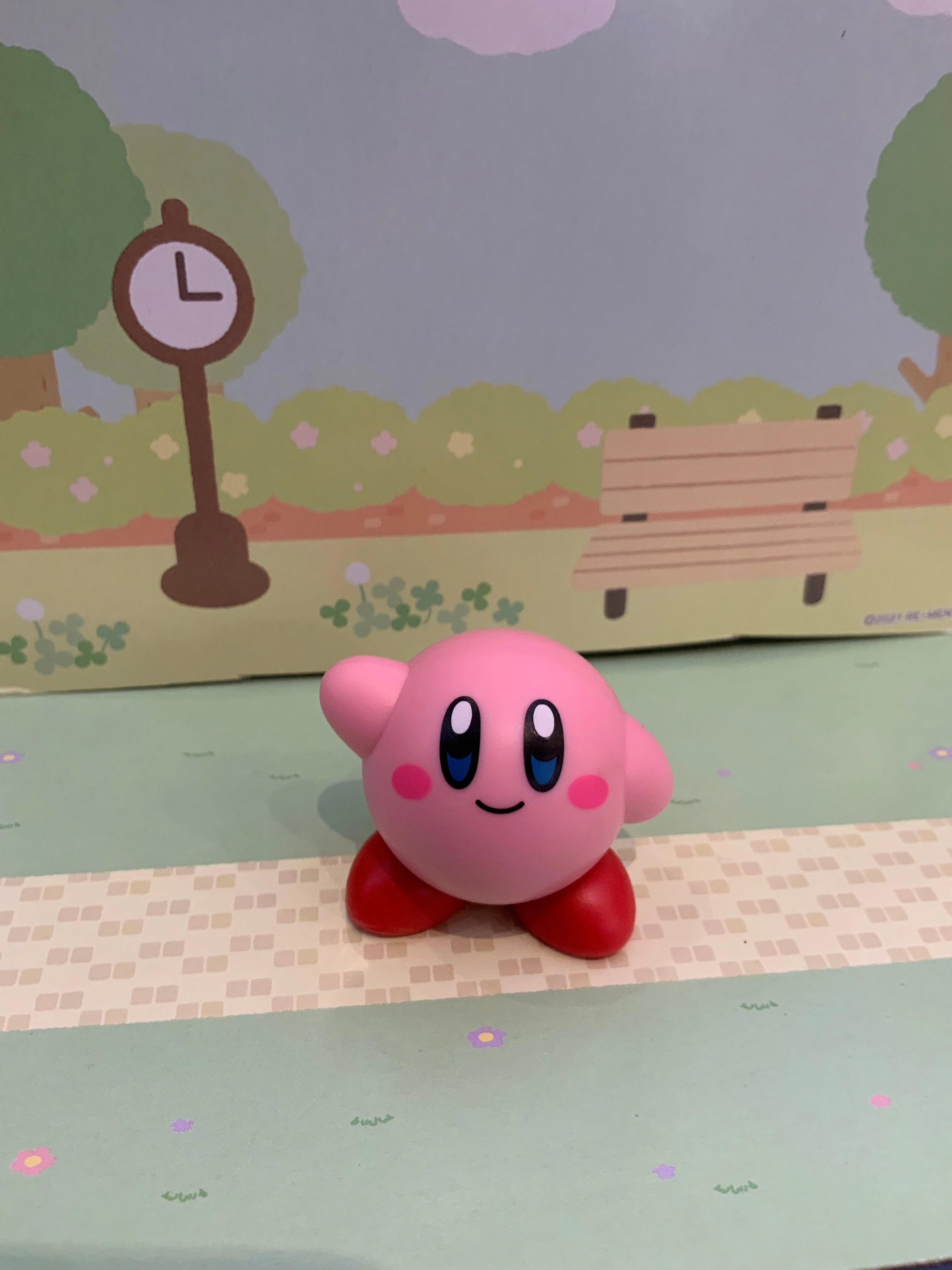 Hoshi no Kirby and Friends Interior Mini Figures 6 Pieces Set (In-stock) Mythological God Superhero Pose