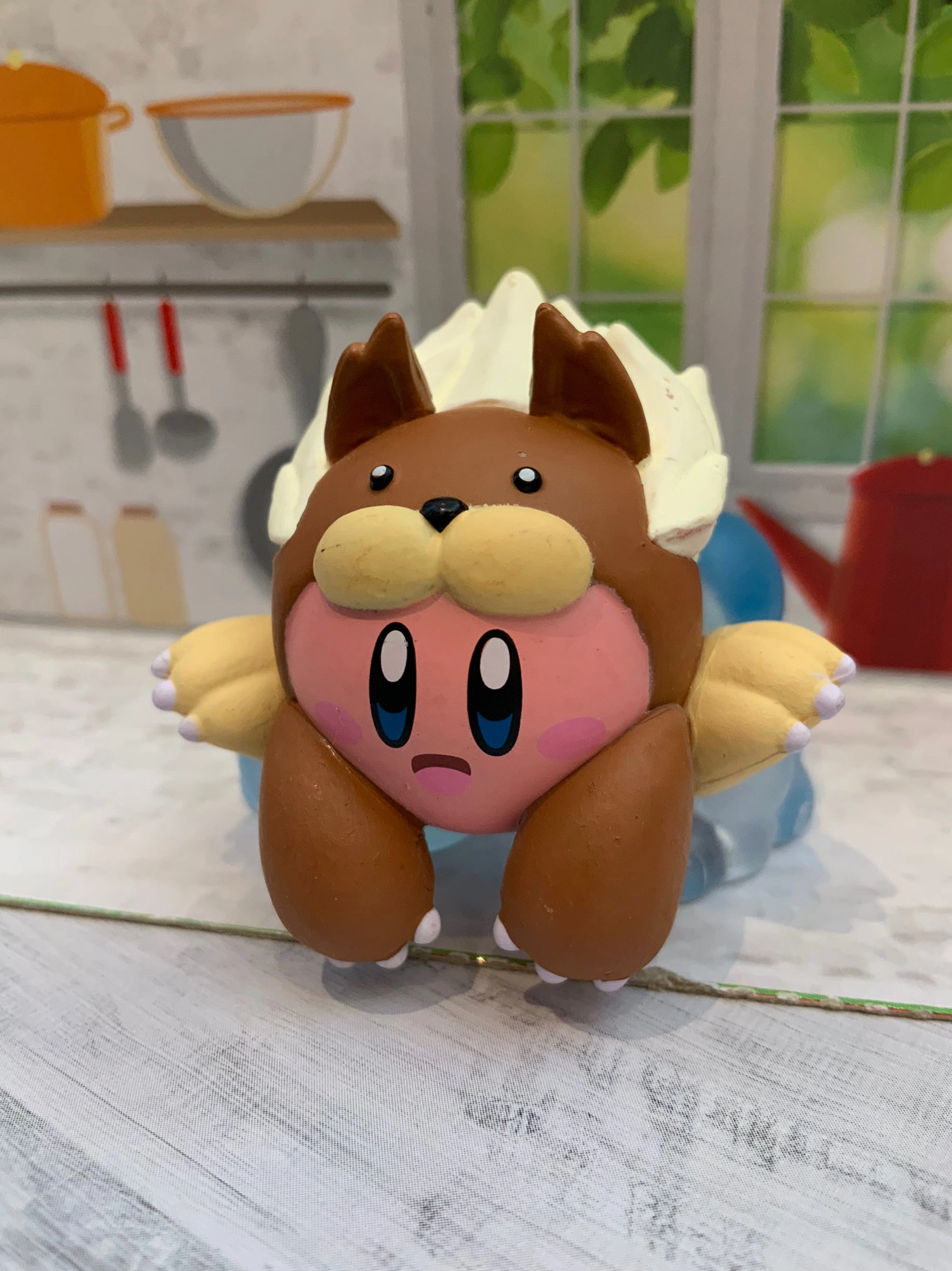 Antique Reproduction Hoshi no Kirby Power Change Figure 4 Pieces Set (In-stock)