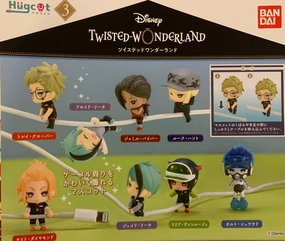 Anime Object Vinyl Art Hugcot Disney Twisted Wonderland Character Mini Figure Vol.3 8 Pieces Set (In-stock)