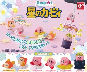 Artisan Partnership Anime Showcase Hugcot Hoshi no Kirby Cable Holder Figure Vol.1 6 Pieces (In-stock)