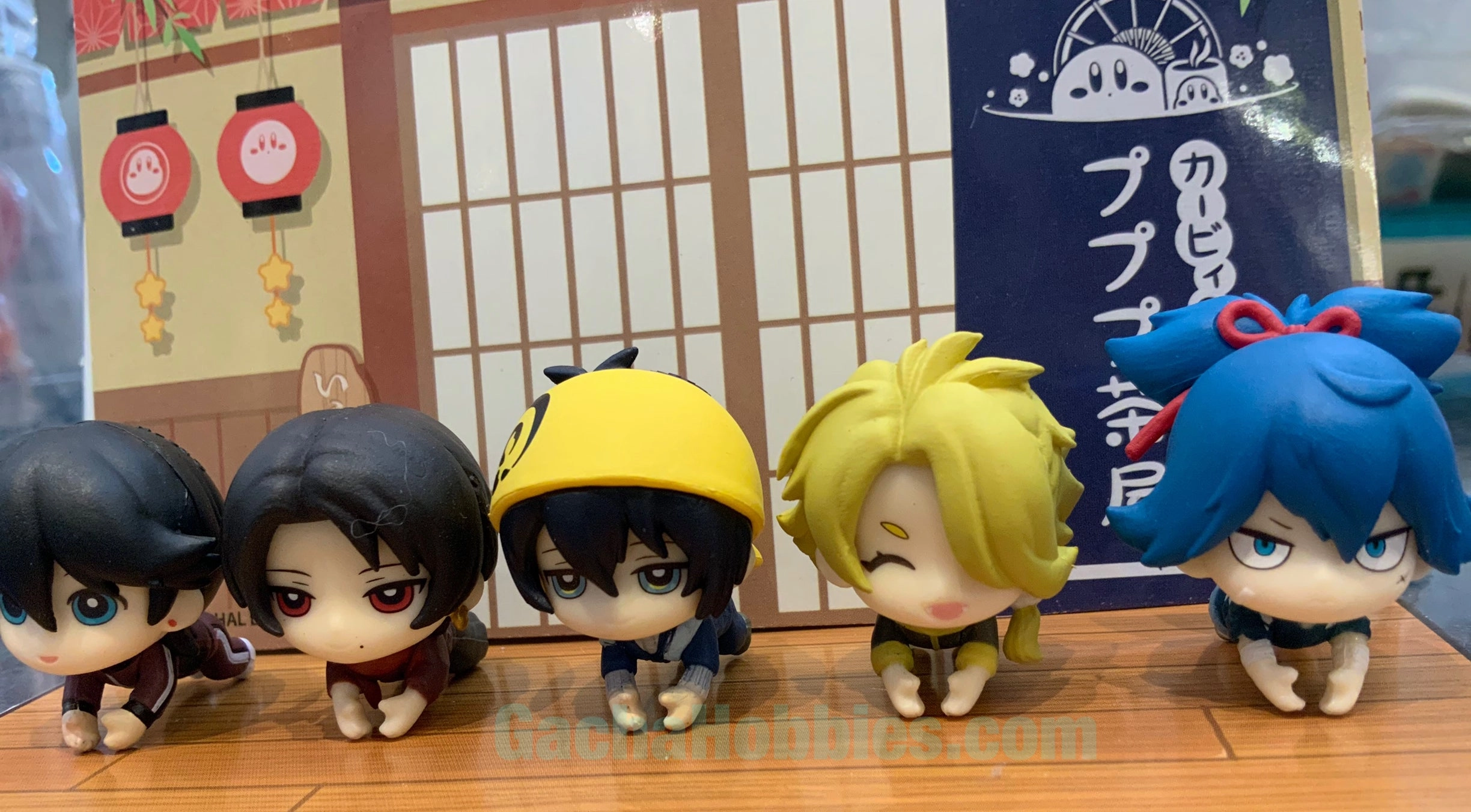 Hugcot Touken Ranbu Character Cable Holder Figure 5 Pieces Set (In-stock) highly recommended