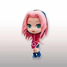 Chibi Character Swapable Head Ichiban Kuji Naruto Shippuden Kyun Chara Sakura