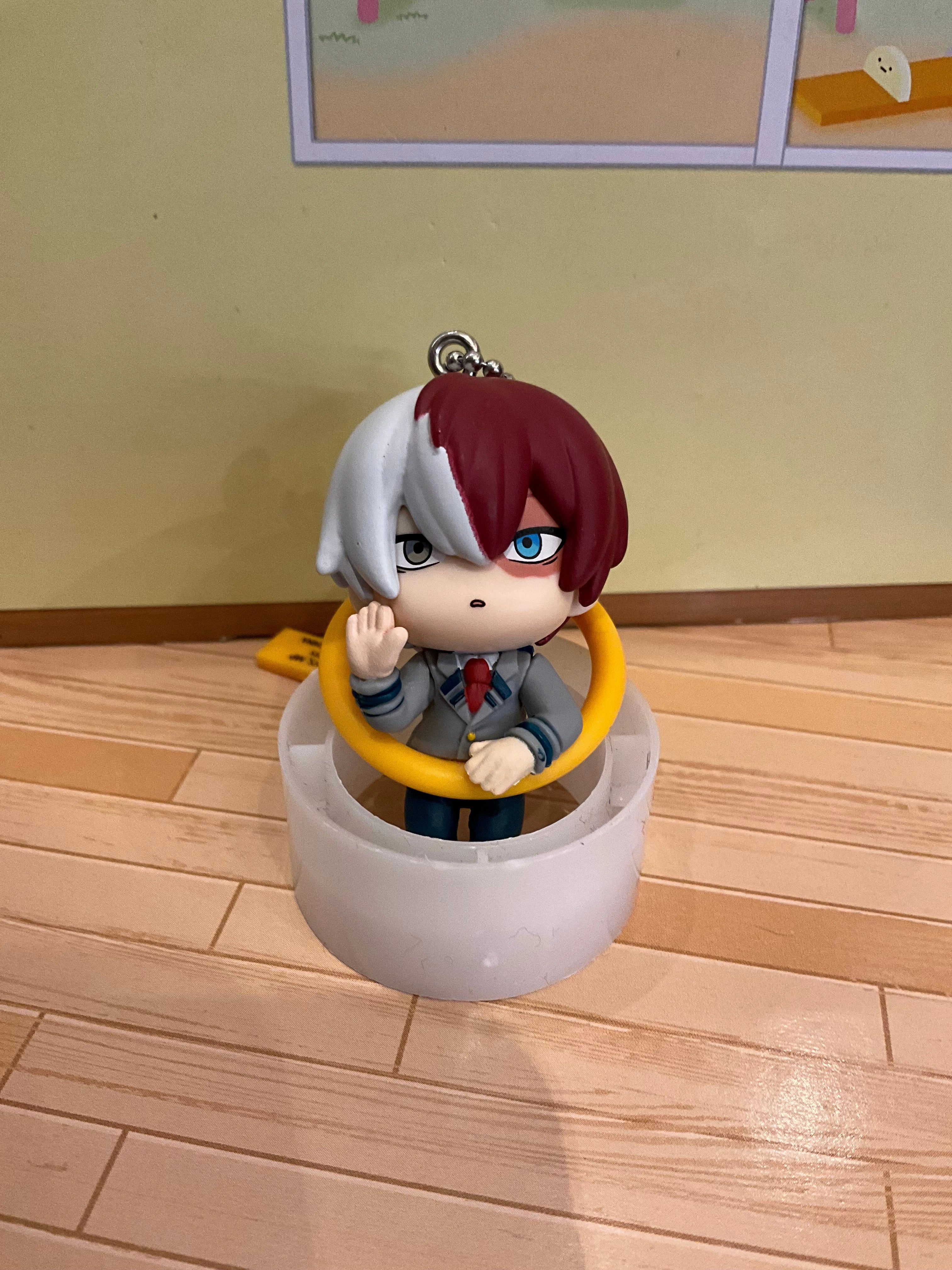 My Hero Academia Character in Rings Small Figure Keychain 4 Pieces Set (In-stock) Insect Model highly recommended