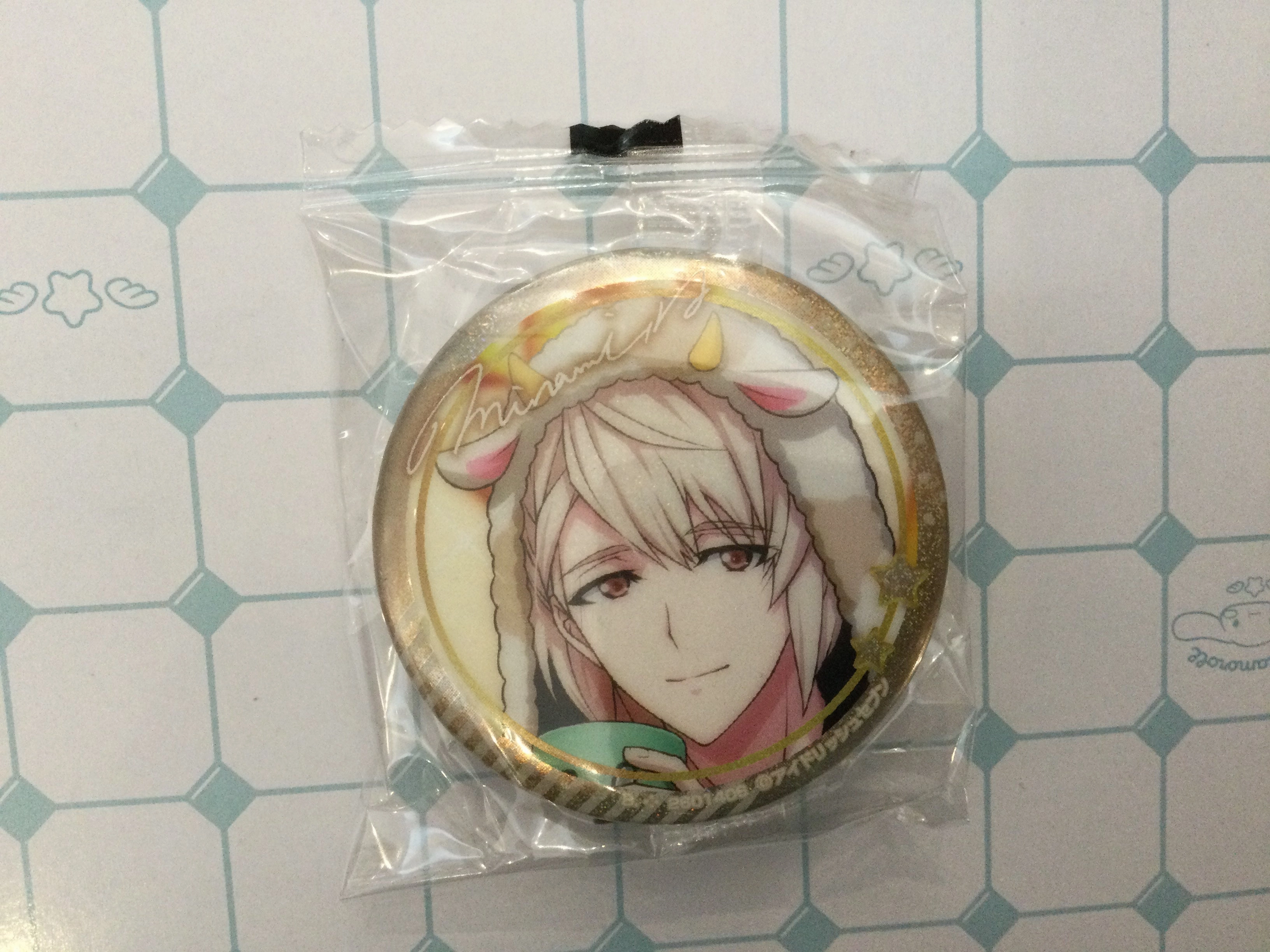 Idolish 7 Character Badge Pin Vol.7 16 Pieces Set (In-stock) Chibi Art