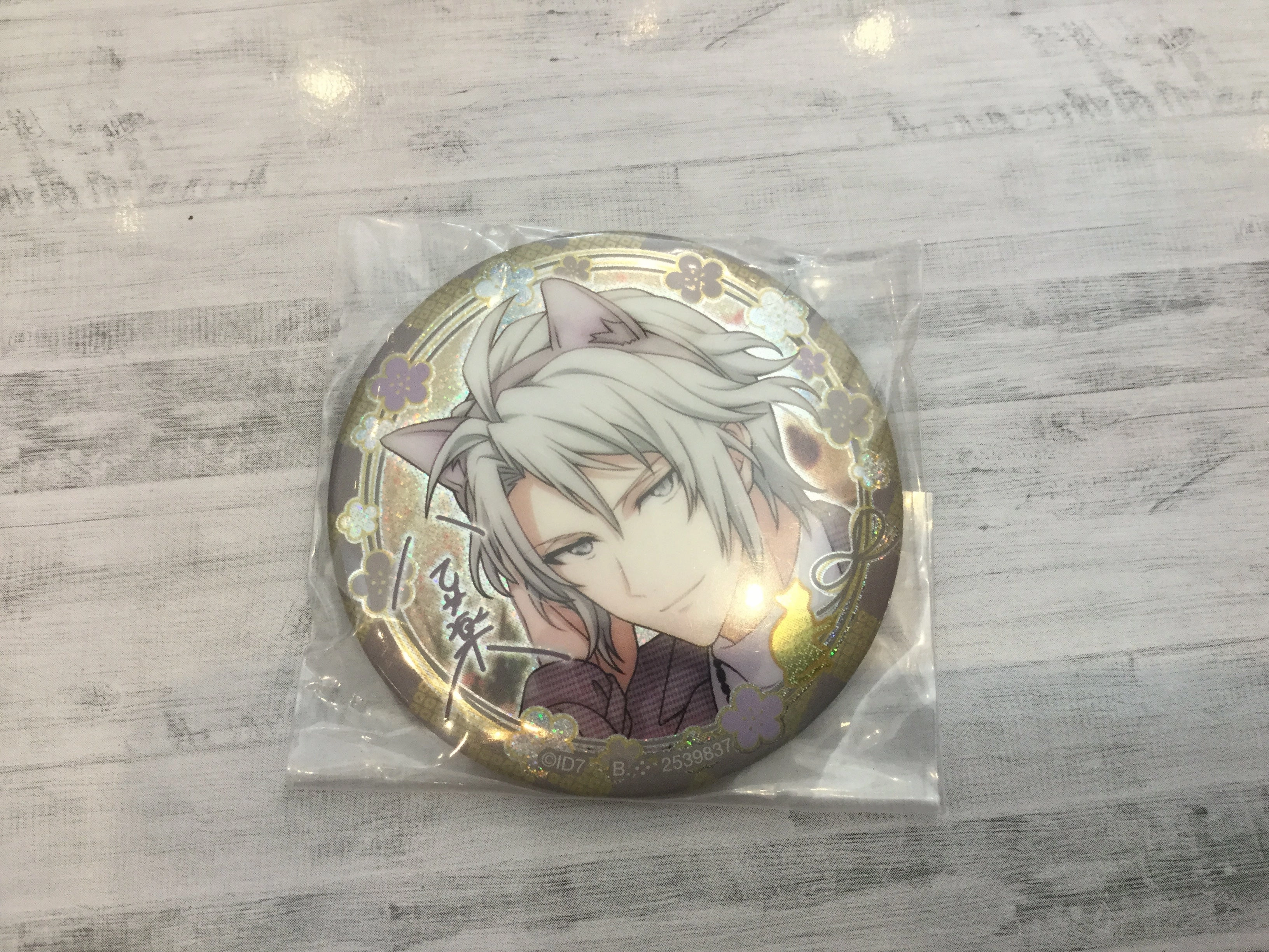 Robot Object Idolish 7 Character Cat Ears Badges Pin Vol.6 16 Pieces Set (In-stock)