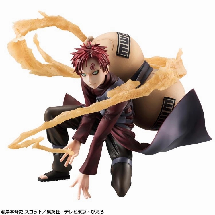 Megahouse 1/8 G.E.M. Naruto Shippuden Gaara Scale Statue Figure PVC Exclusive Outfit Superhero Hobby