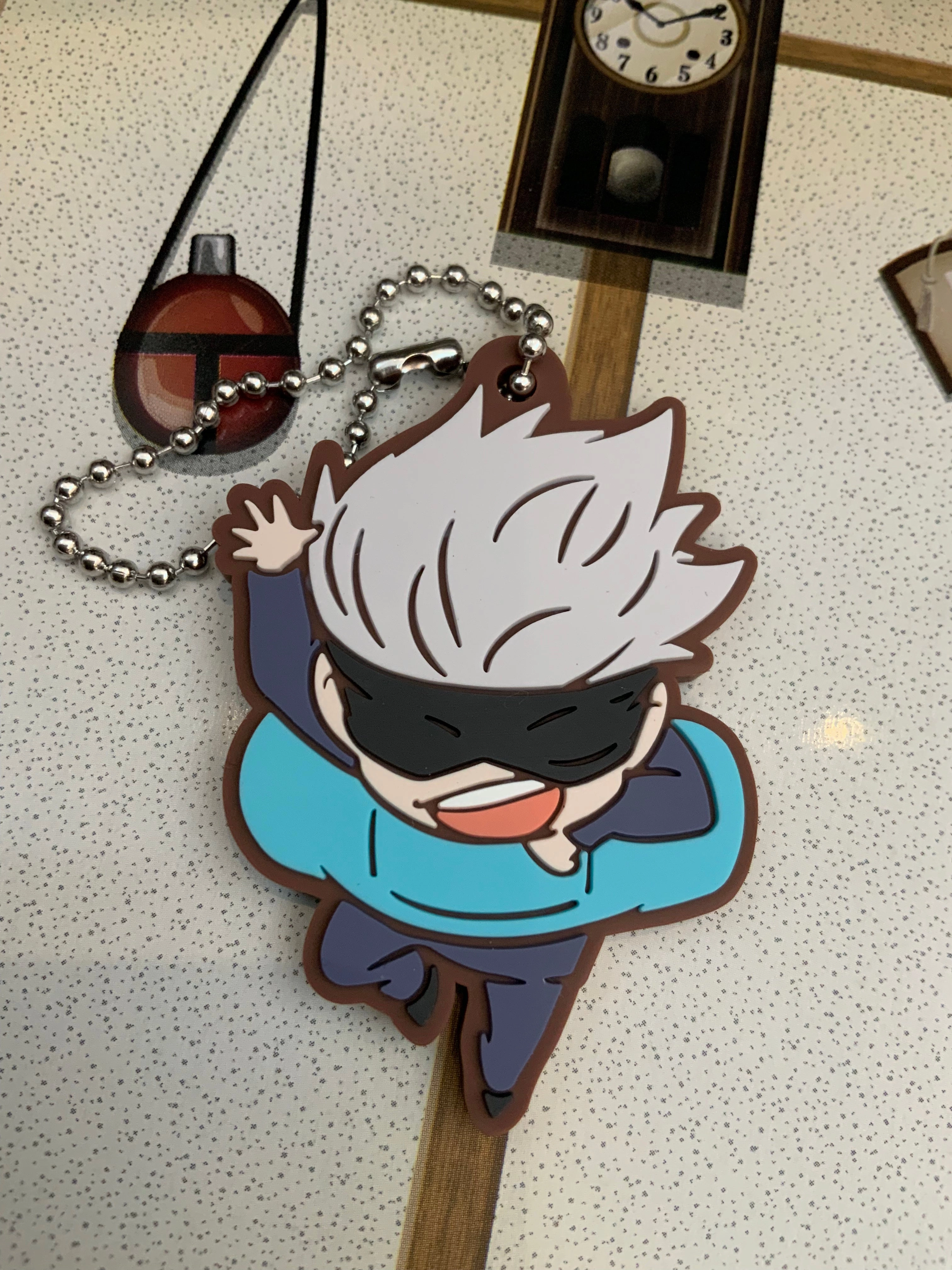 Jujutsu Kaisen Character Rubber Keychain 9 Pieces Set (In-stock) Smart Toy