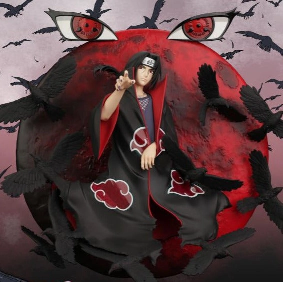 Espada Art 1/8 Naruto: Shippuden Itachi Uchiha Scale Wall Statue Figure Miniature Sculpture Dinosaur Model