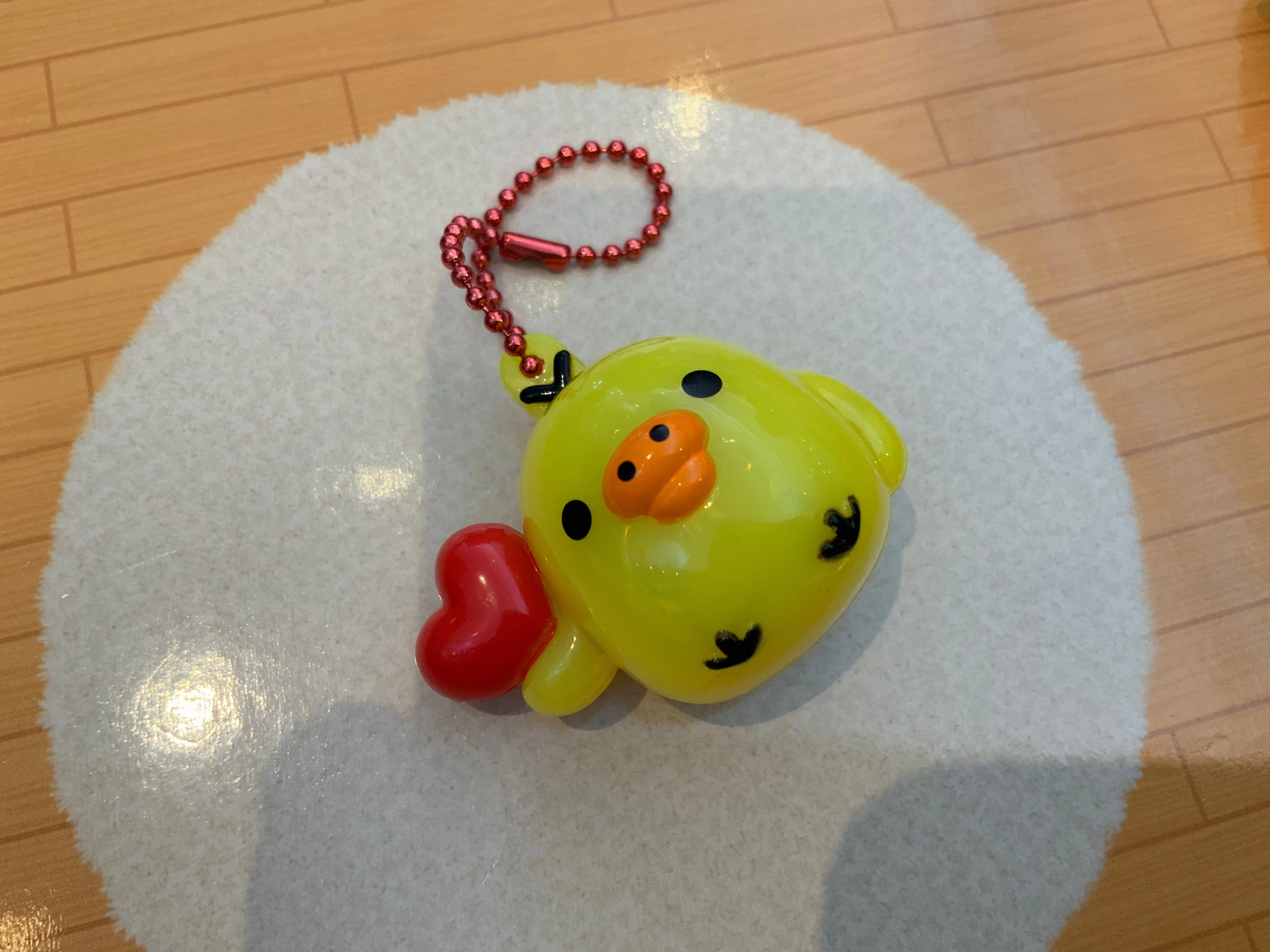 Rilakkuma Valentines Figure Light Keychain 5 Pieces Set (In-stock) PVC Toy