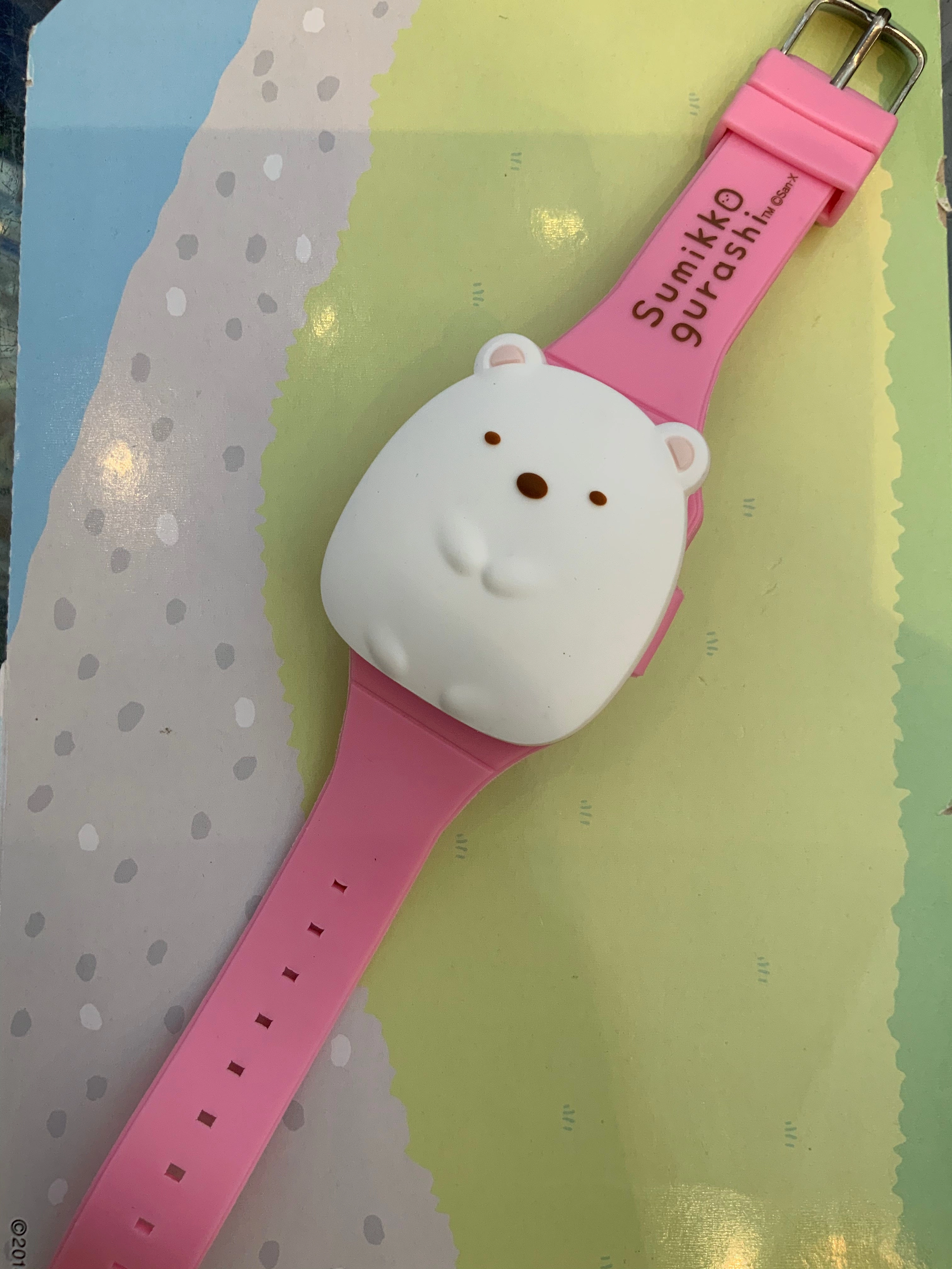 Sumikko Gurashi Soft Rubber Cover Digital Watch 5 Pieces Set (In-stock) Plush Companion