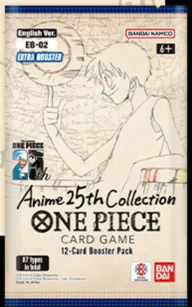 Japanese Anime Figure One Piece | TCG: [EB-02] Extra Booster: Anime 25th Collection Spring Gift Decorative Object