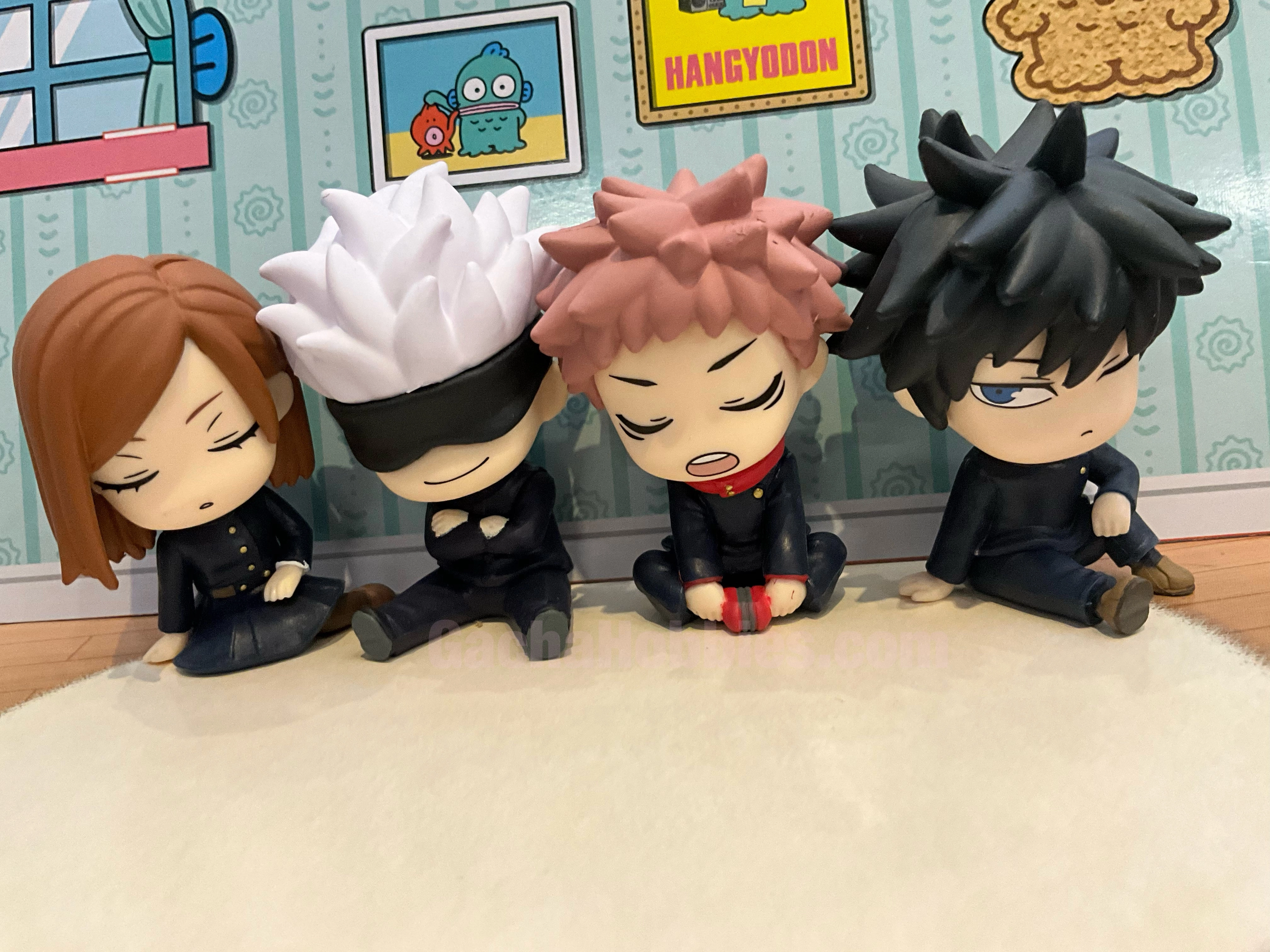 promotional item Jujutsu Kaisen Characters Sleeping on Shoulder Figure Vol.3 4 Pieces Set (In-stock)