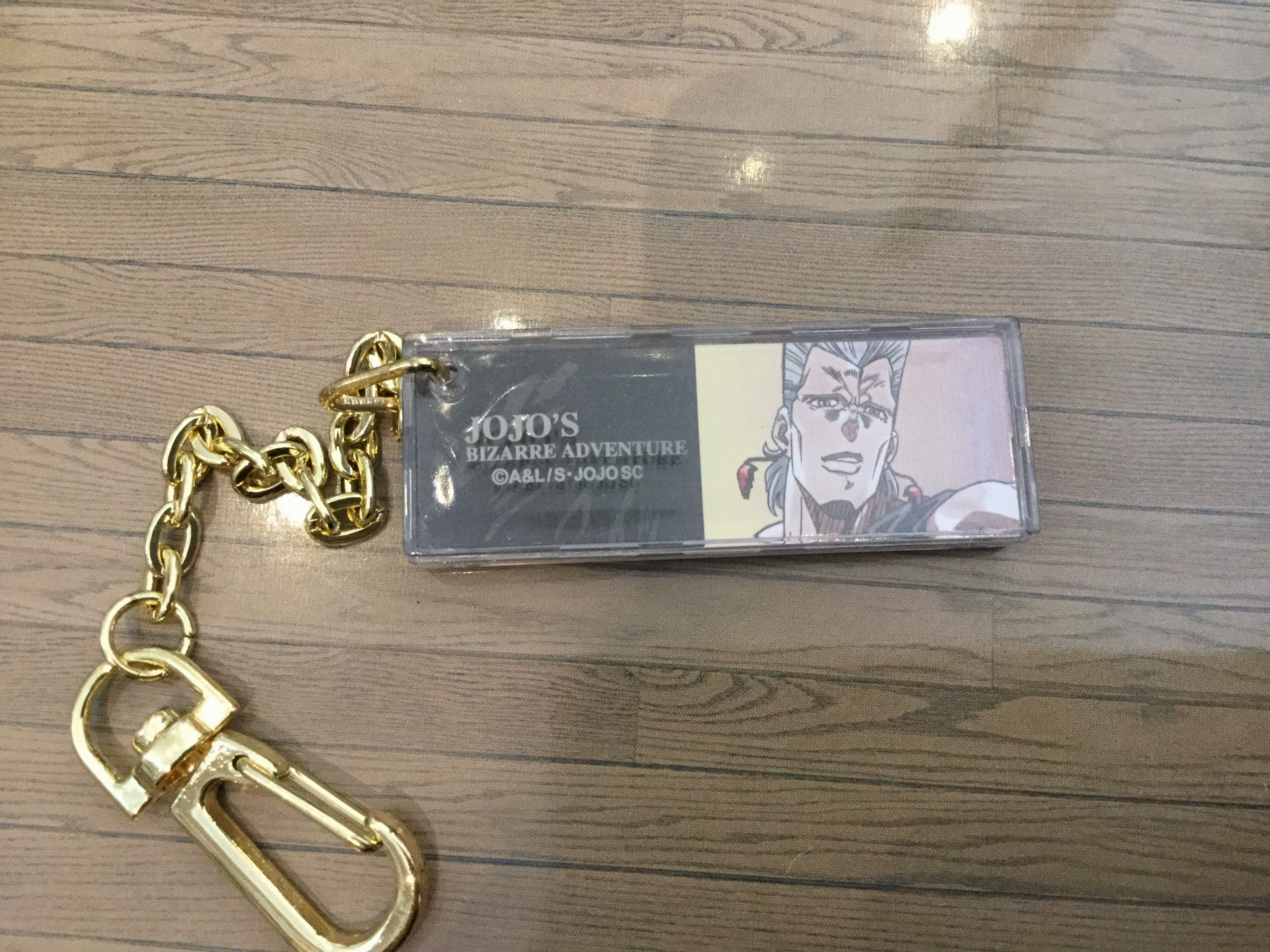 Gift For Him JoJo??s Bizarre Adventure Stardust Crusaders Character Acrylic Keychain 5 Pieces Set (In-stock)