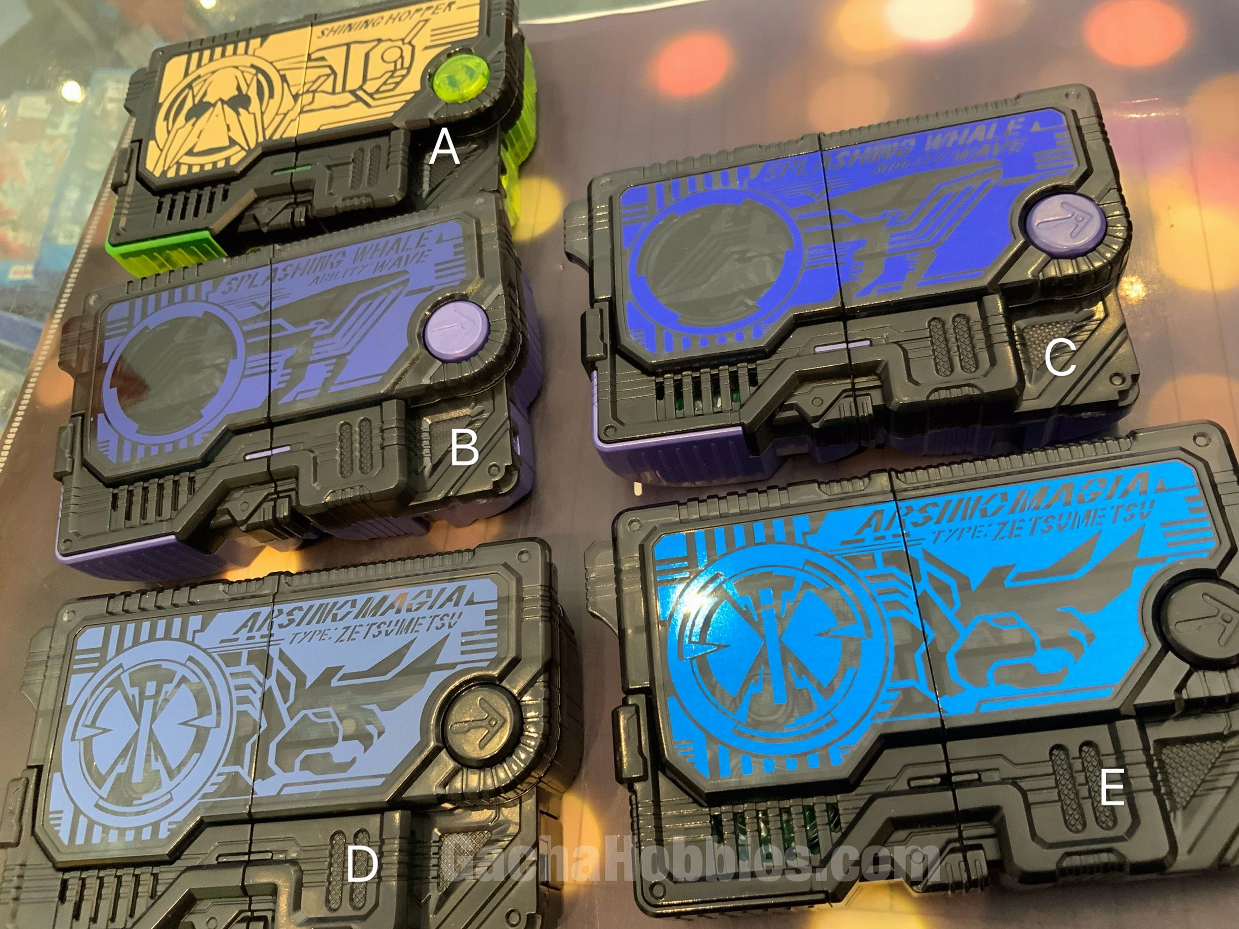 Sports Player Anime Model Kamen Rider Zero One Progress Key Vol.7 5 Pieces Set (In-stock)