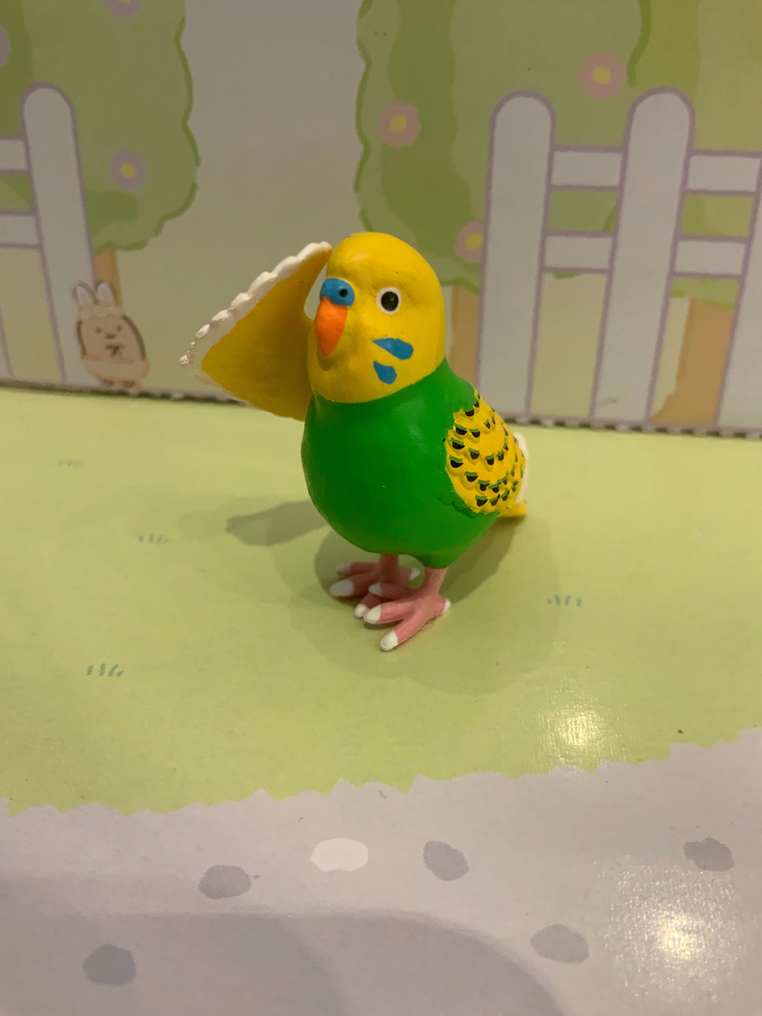 KEIREI Salute Bird Mini Figure 5 Pieces Set (In-stock) Rustic style