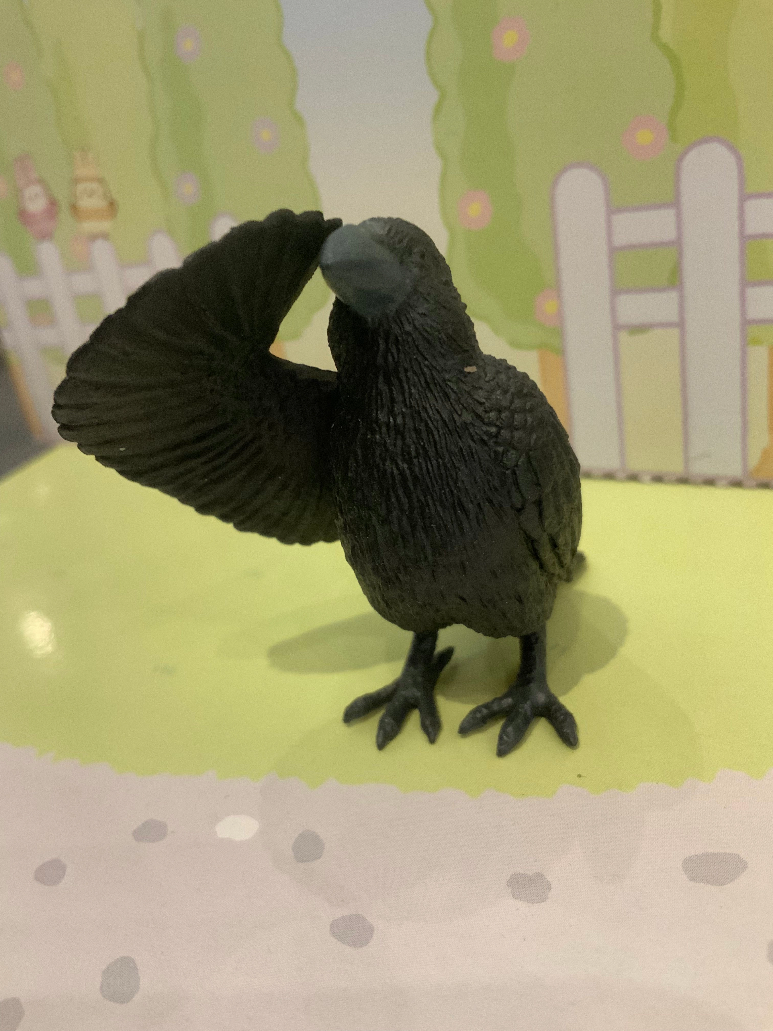 Bronze Cast Anime Art KEIREI Salute Bird Mini Figure 5 Pieces Set (In-stock)