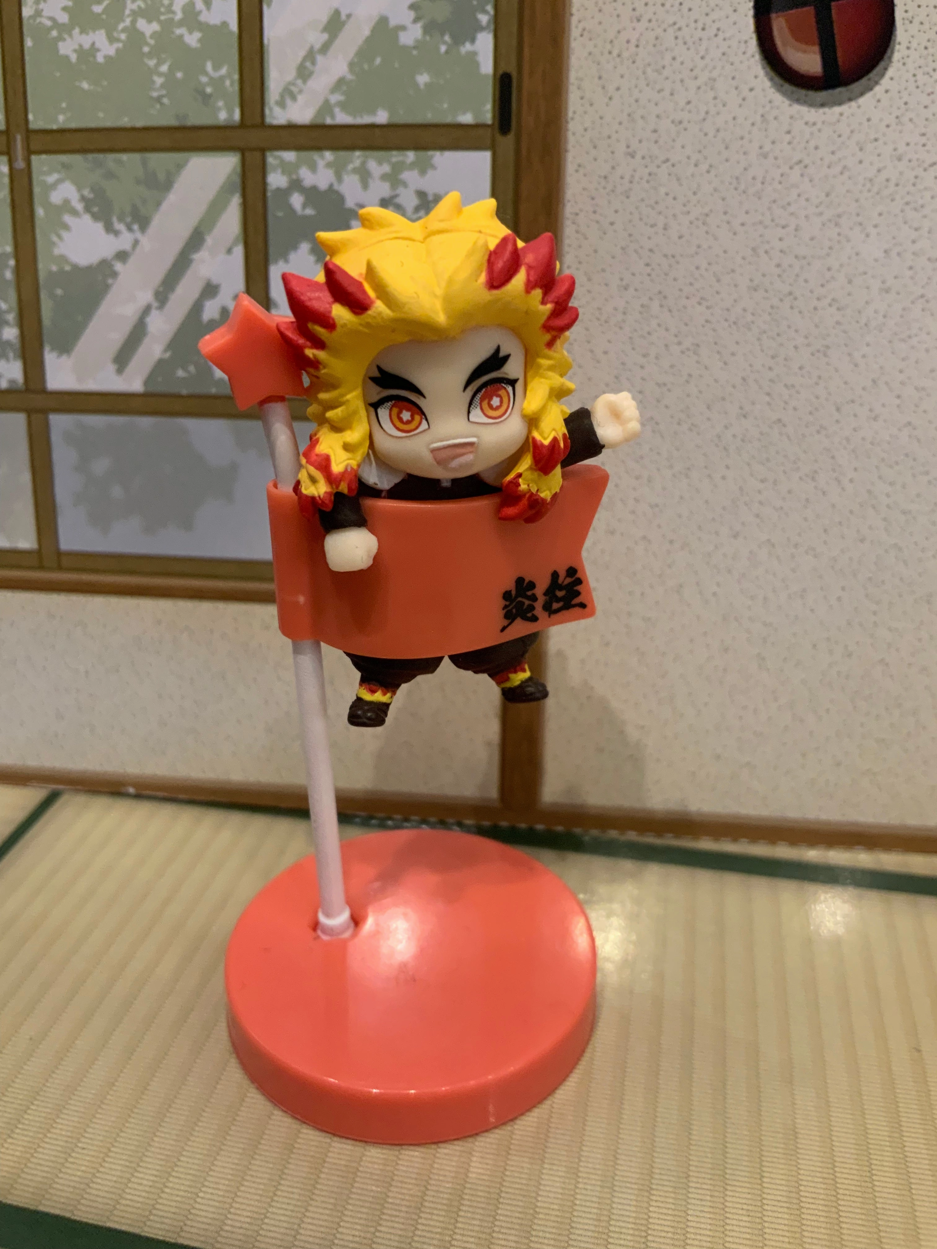 Cultural Icon Legacy Item Kimetsu no Yaiba Demon Slayer Character Flag Figure 6 Pieces Set (In-stock)