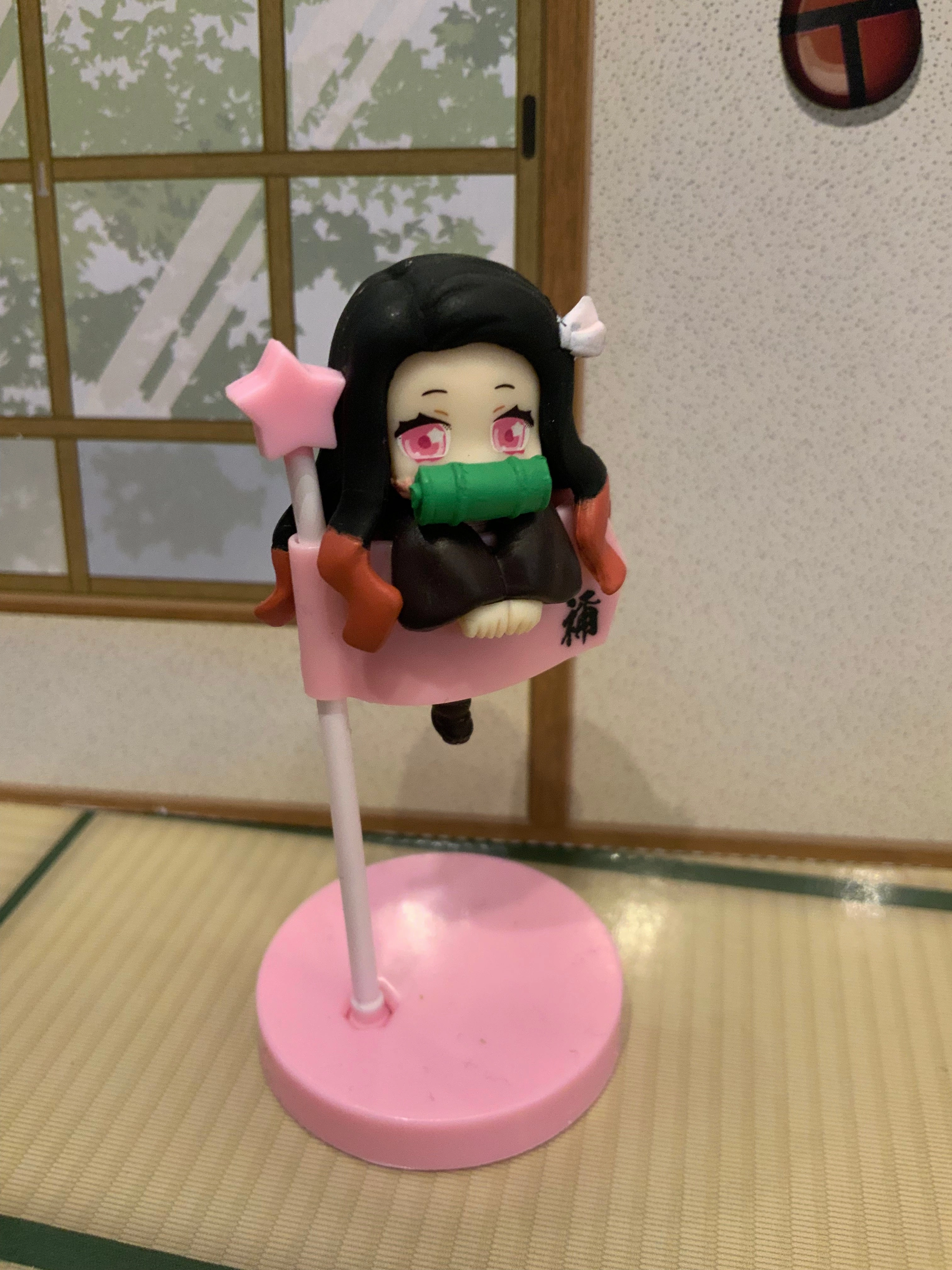 Epoxy Resin Kimetsu no Yaiba Demon Slayer Character Flag Figure 6 Pieces Set (In-stock)