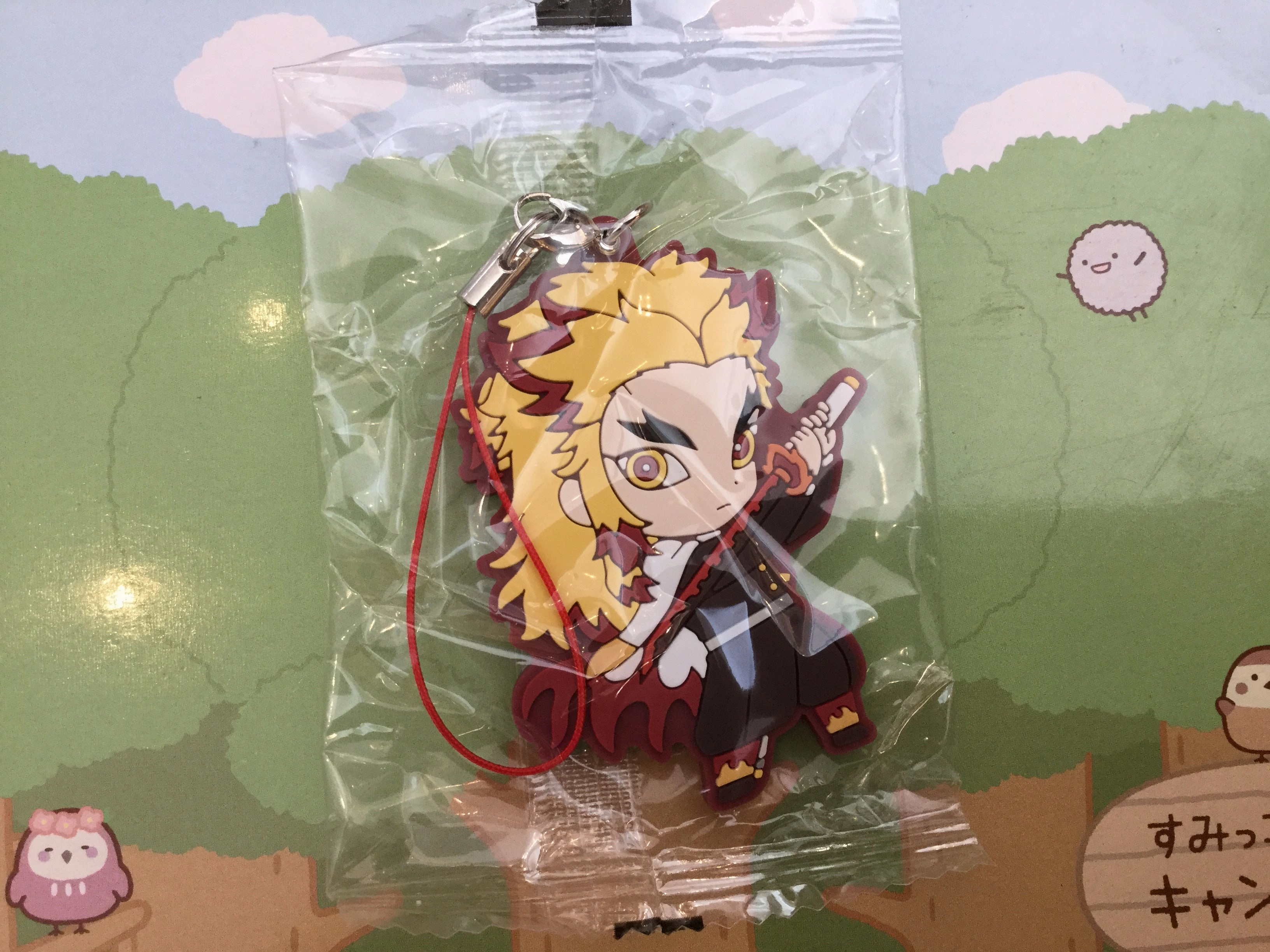 Global Citizen Anime Piece Kimetsu no Yaiba Demon Slayer Character Rubber Keychain Vol.7 14 Pieces Set (In-stock)