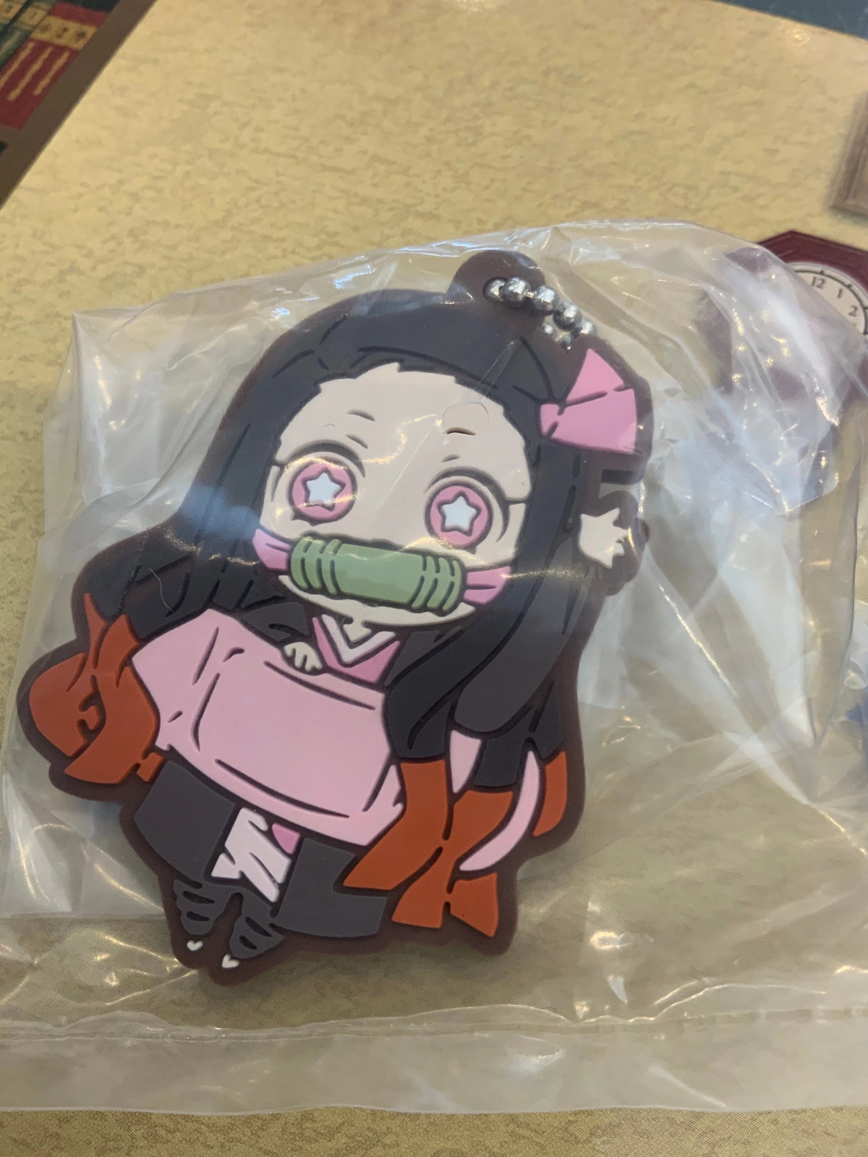Kimetsu no Yaiba Demon Slayer Onemutan Rubber Keychain Vol.1 9 Pieces Set (In-stock) Unisex Design