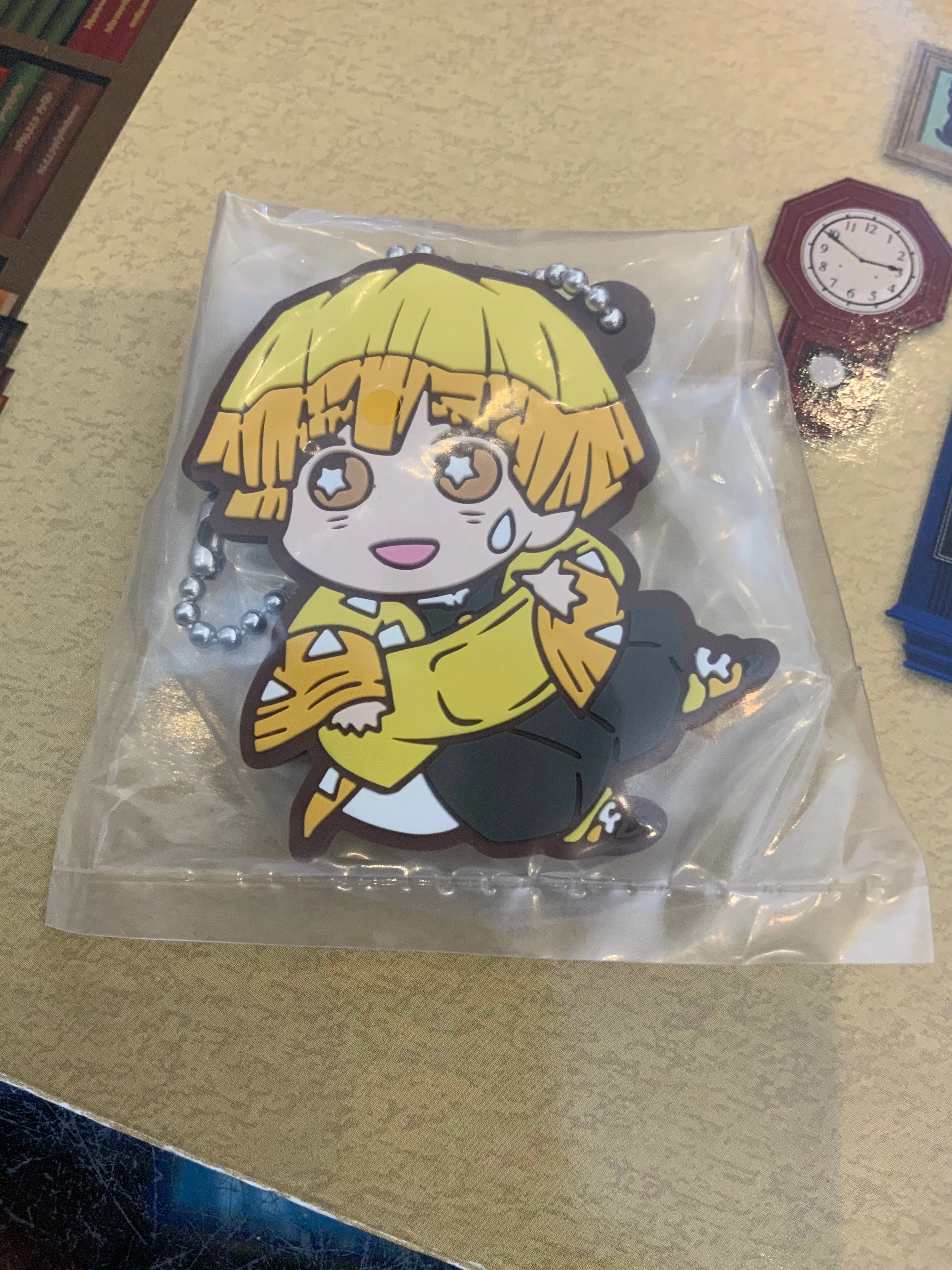 Kimetsu no Yaiba Demon Slayer Onemutan Rubber Keychain Vol.1 9 Pieces Set (In-stock) Art Product